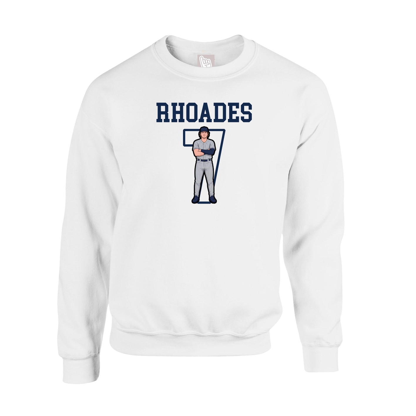 Fleece Crew — Shirsey in White
