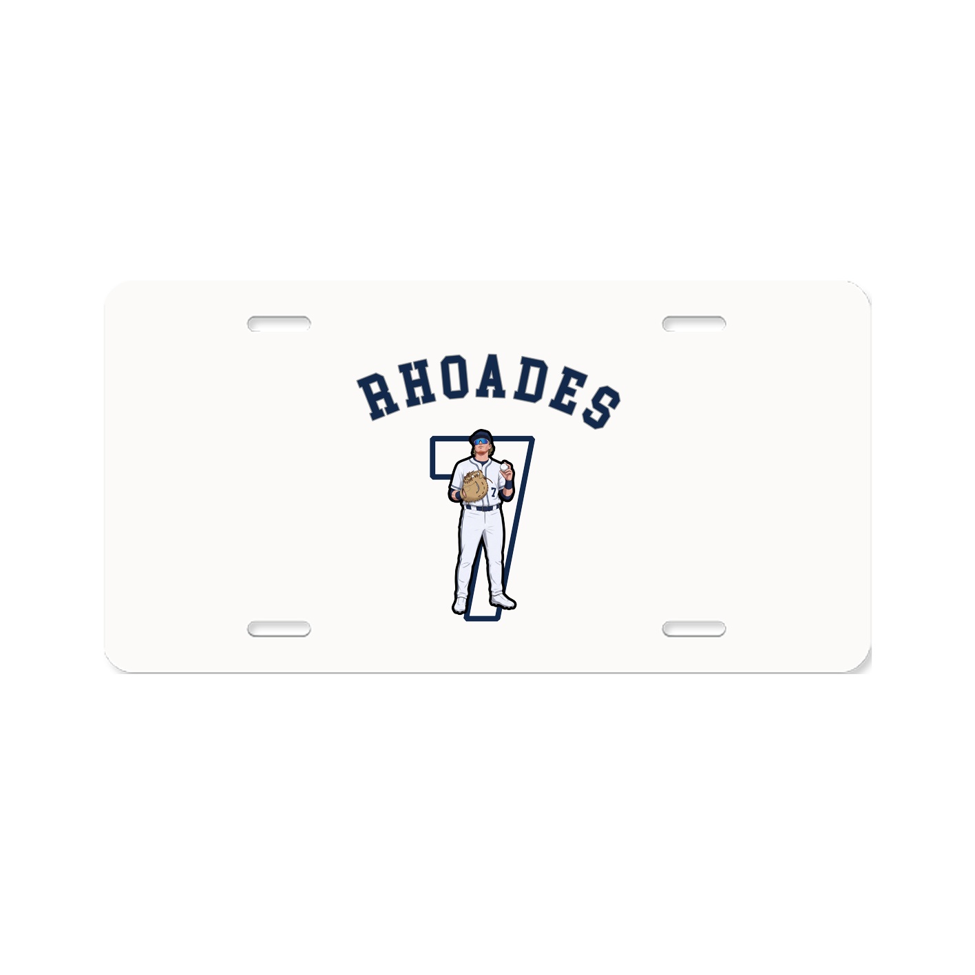 License Plate — Shirsey Arch in Classic
