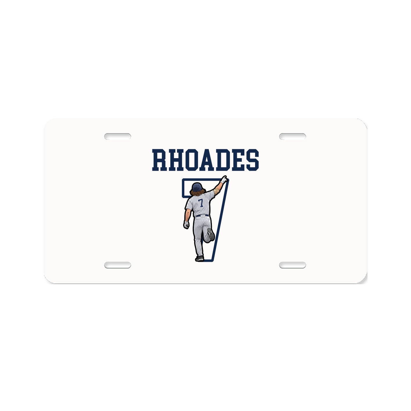 License Plate — Shirsey in Classic