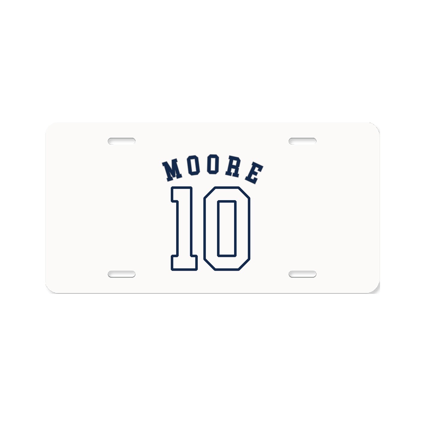 License Plate — Shirsey Arch in Classic