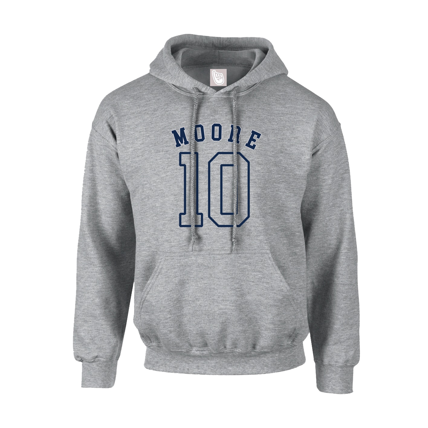 Youth Hoodie — Shirsey Arch in Grey
