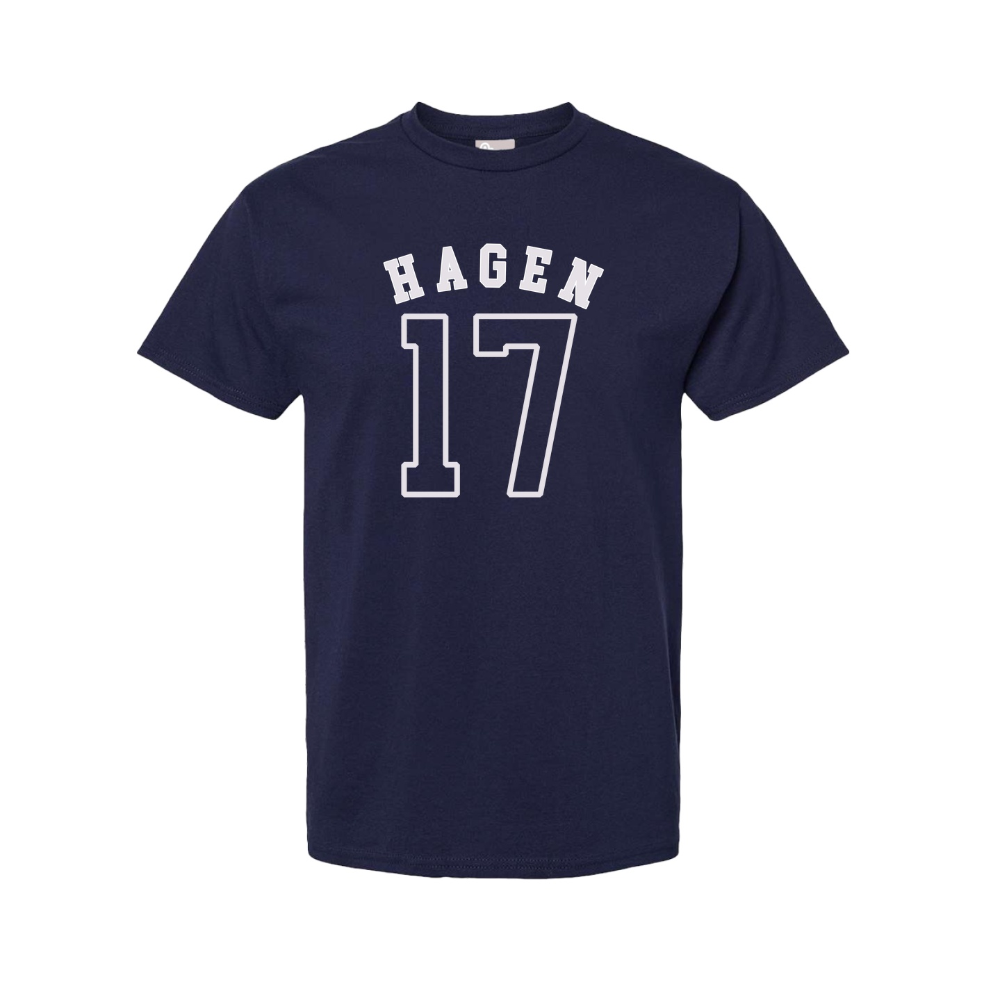 Youth Tee — Shirsey Arch in Navy