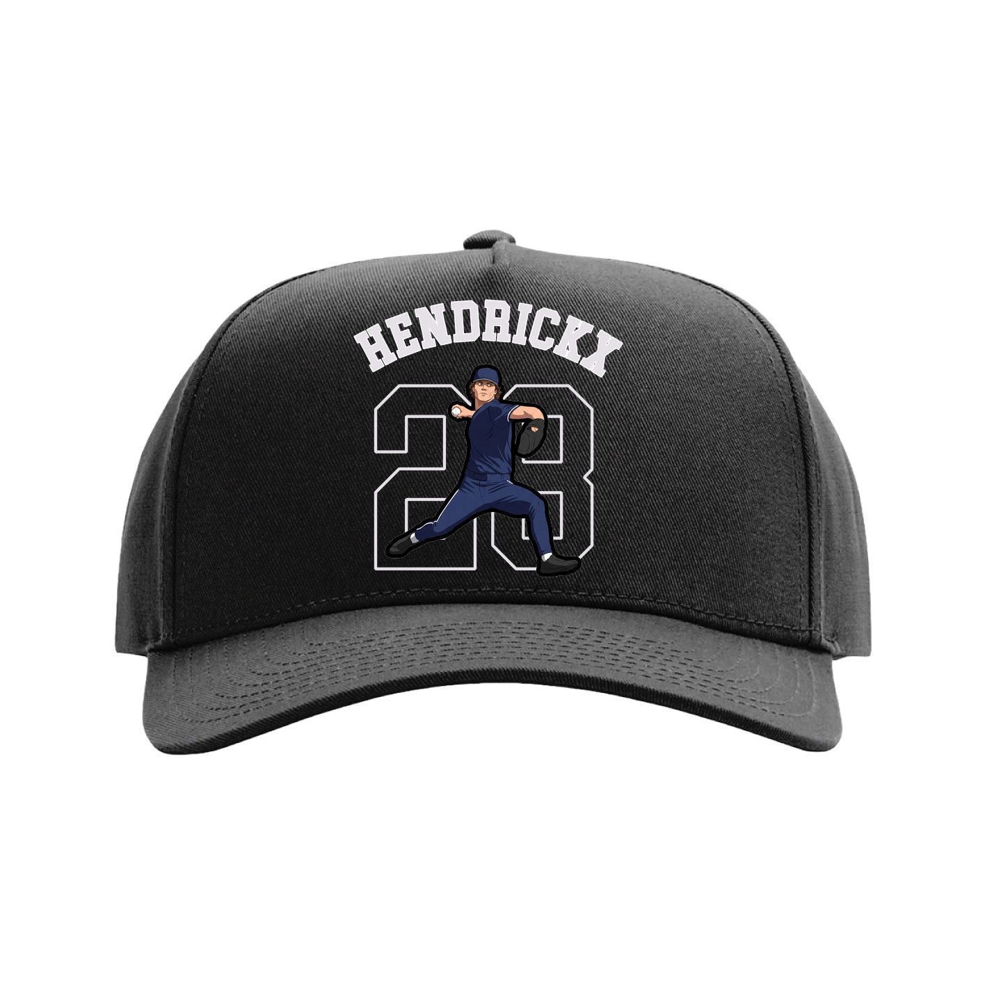 Full Fabric Five-Panel Champ Cap