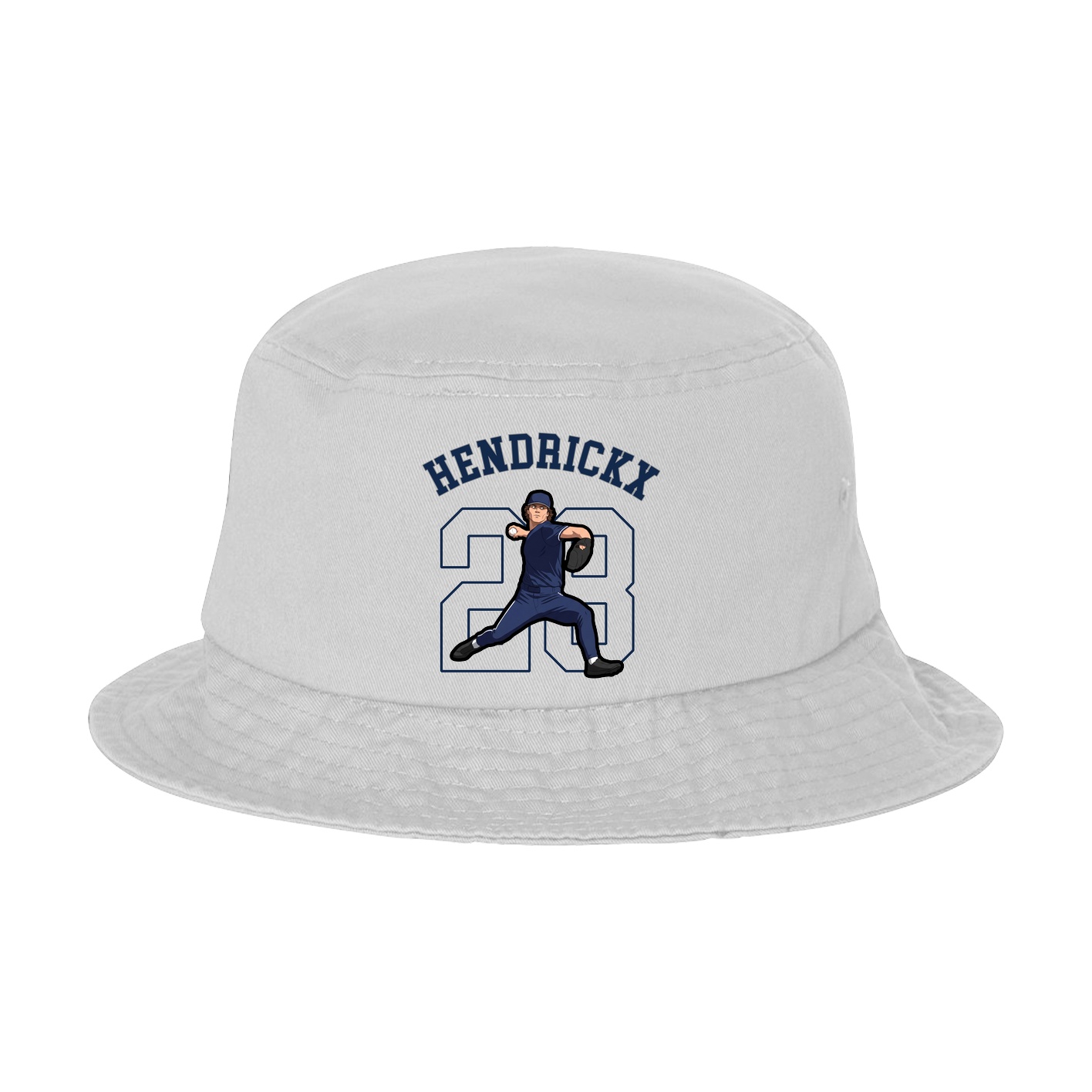 Bucket Cap — Shirsey Arch in White