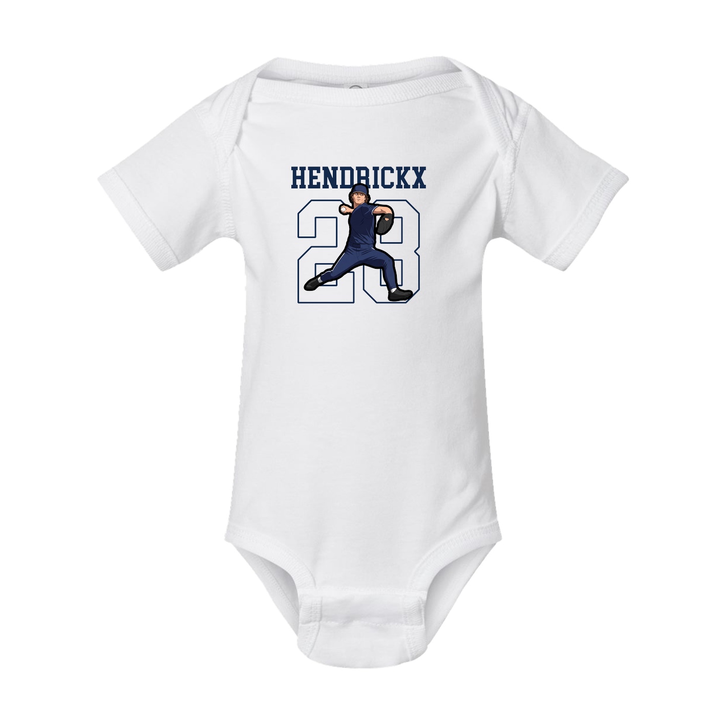 Baby Onesie — Shirsey in White