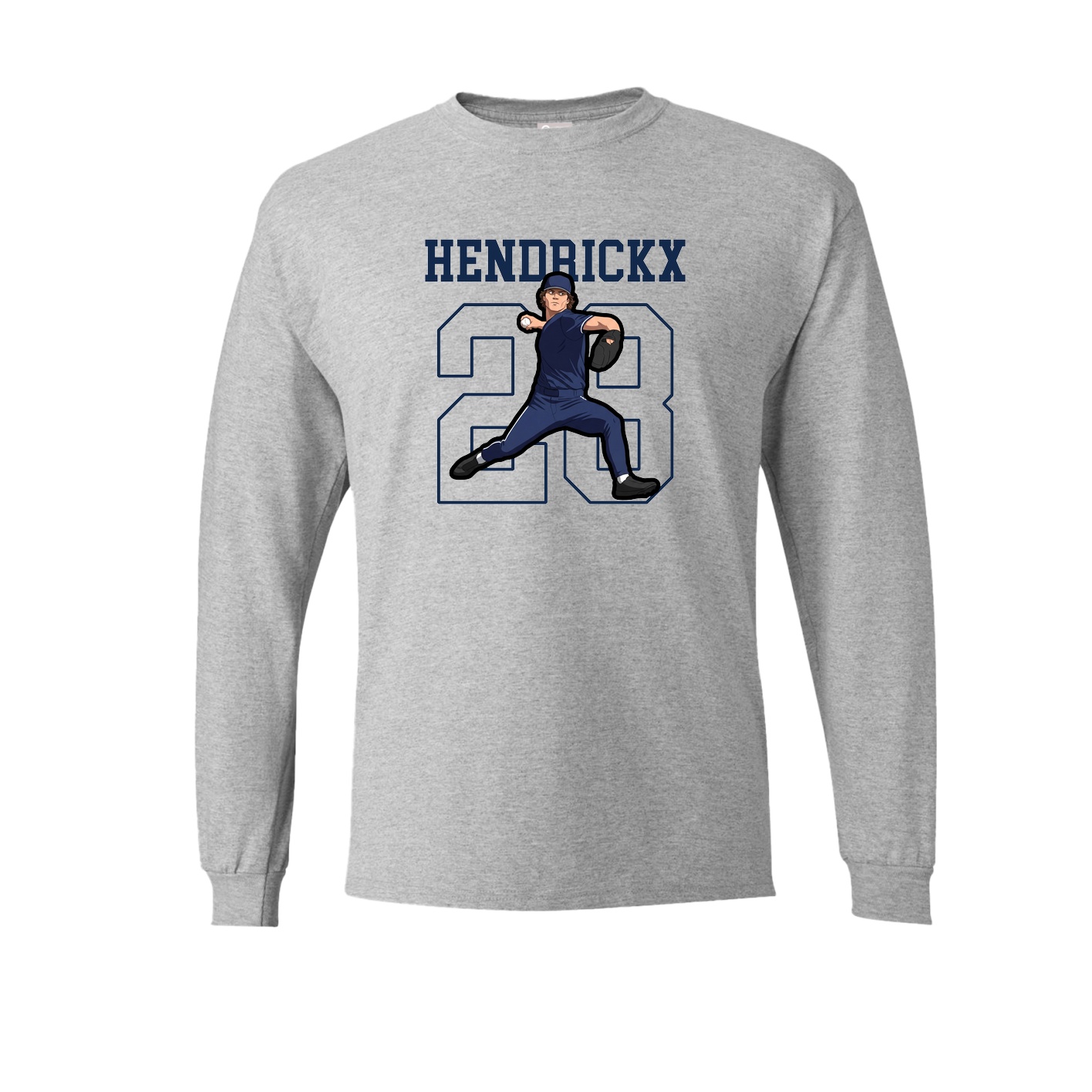 Long Sleeve Tee — Shirsey in Grey