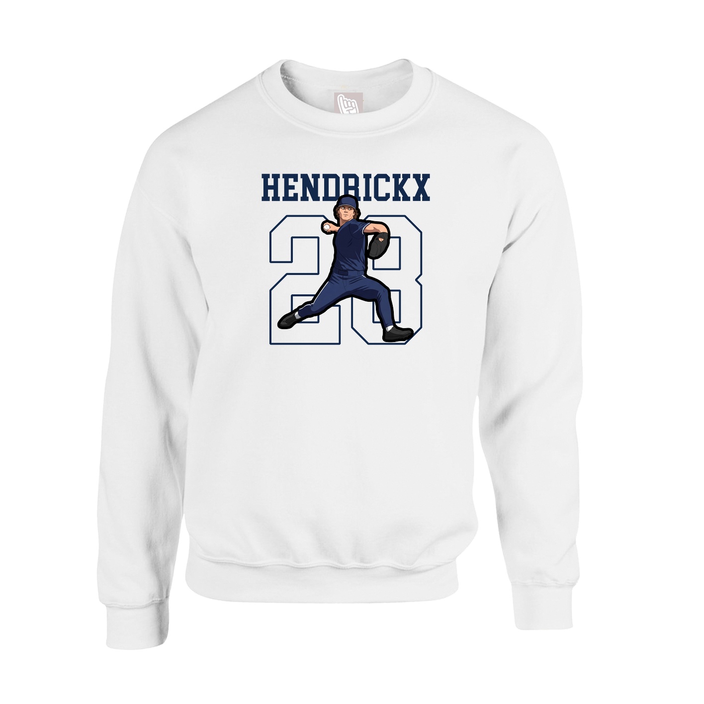 Fleece Crew — Shirsey in White