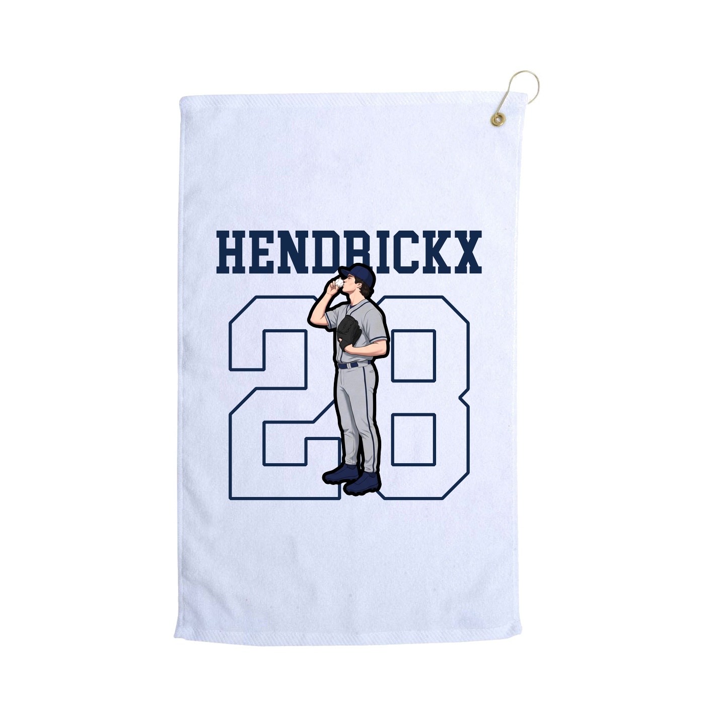 Golf Towel — Shirsey in White