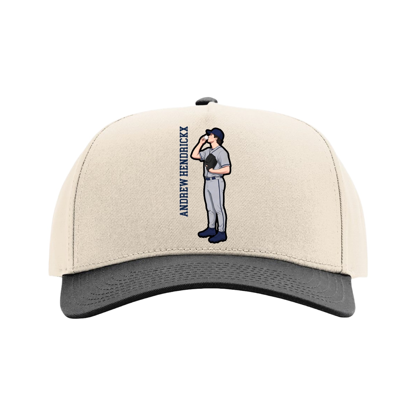 Full Fabric Five-Panel Champ Cap