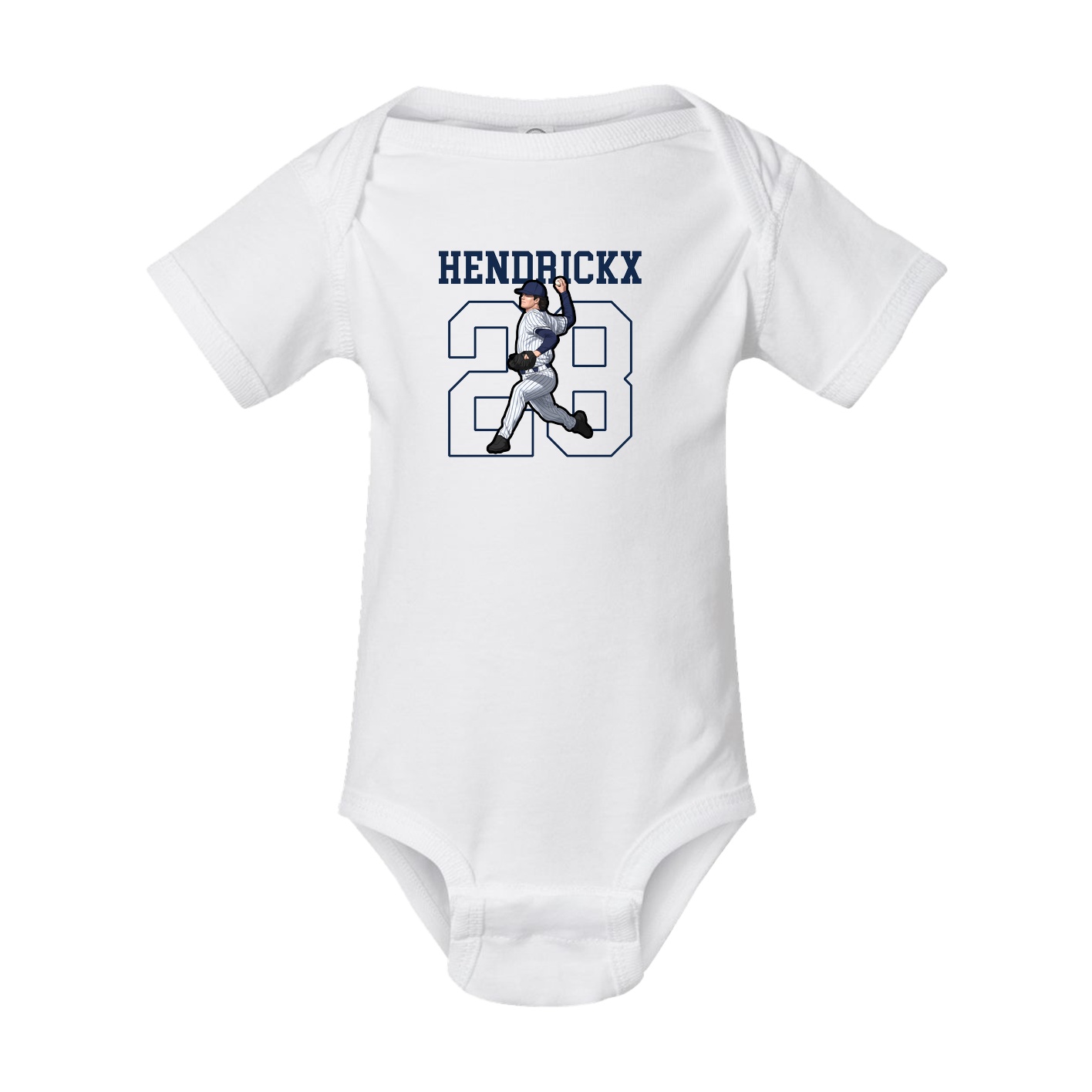 Baby Onesie — Shirsey in White