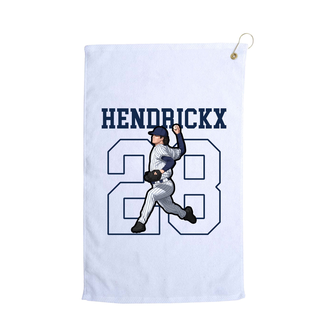 Golf Towel — Shirsey in White