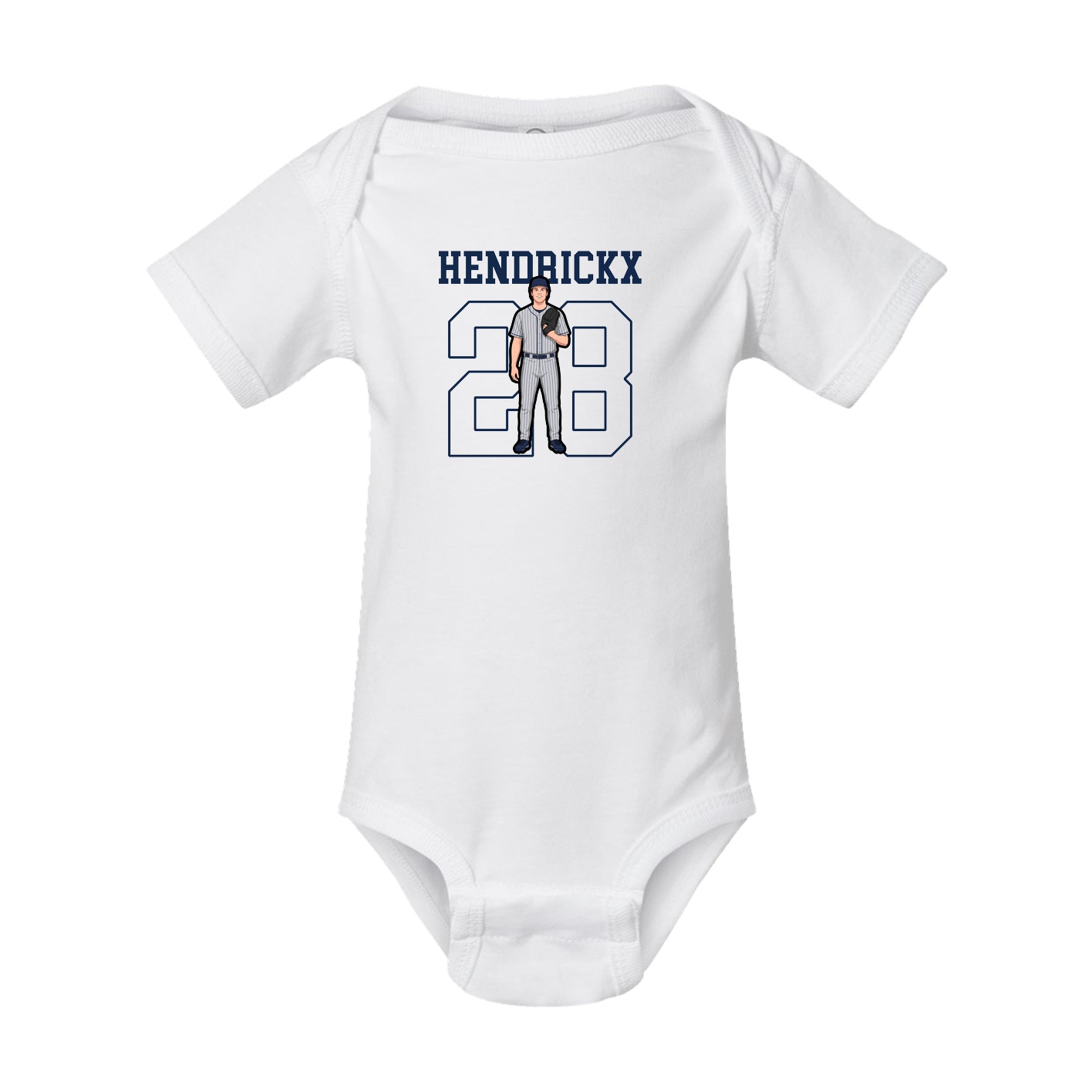 Baby Onesie — Shirsey in White
