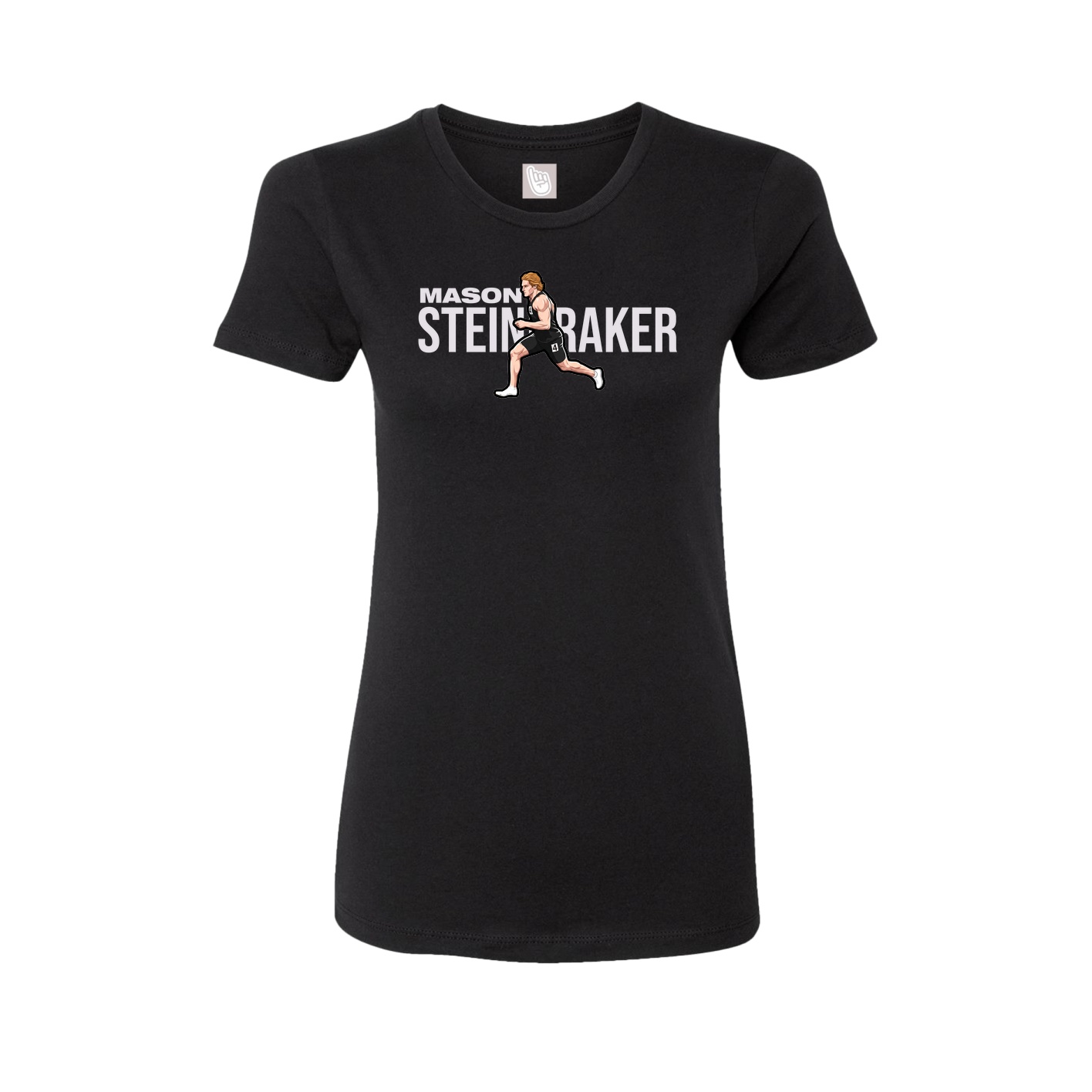 Womens Tee — Player Name in Black