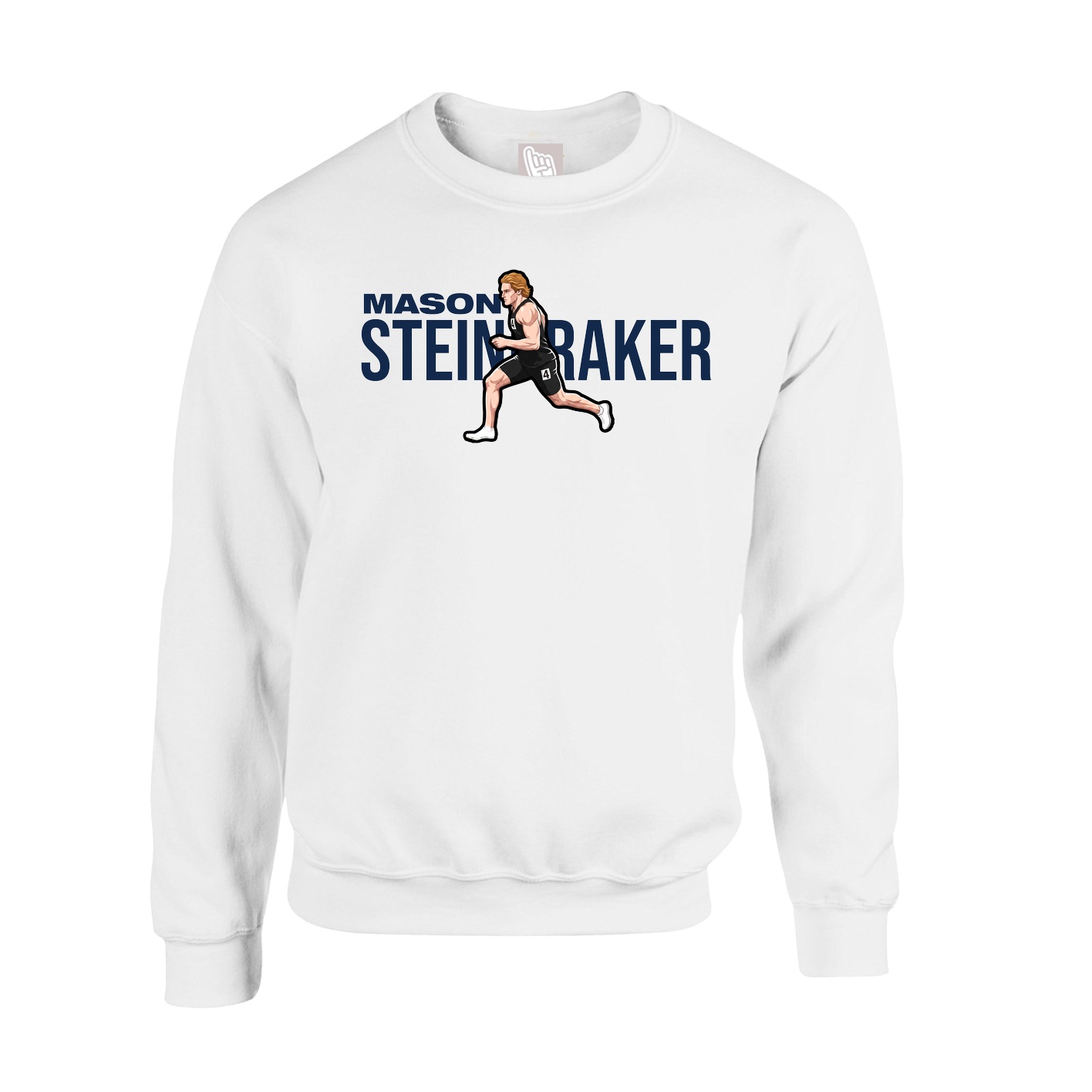 Fleece Crew — Player Name in White