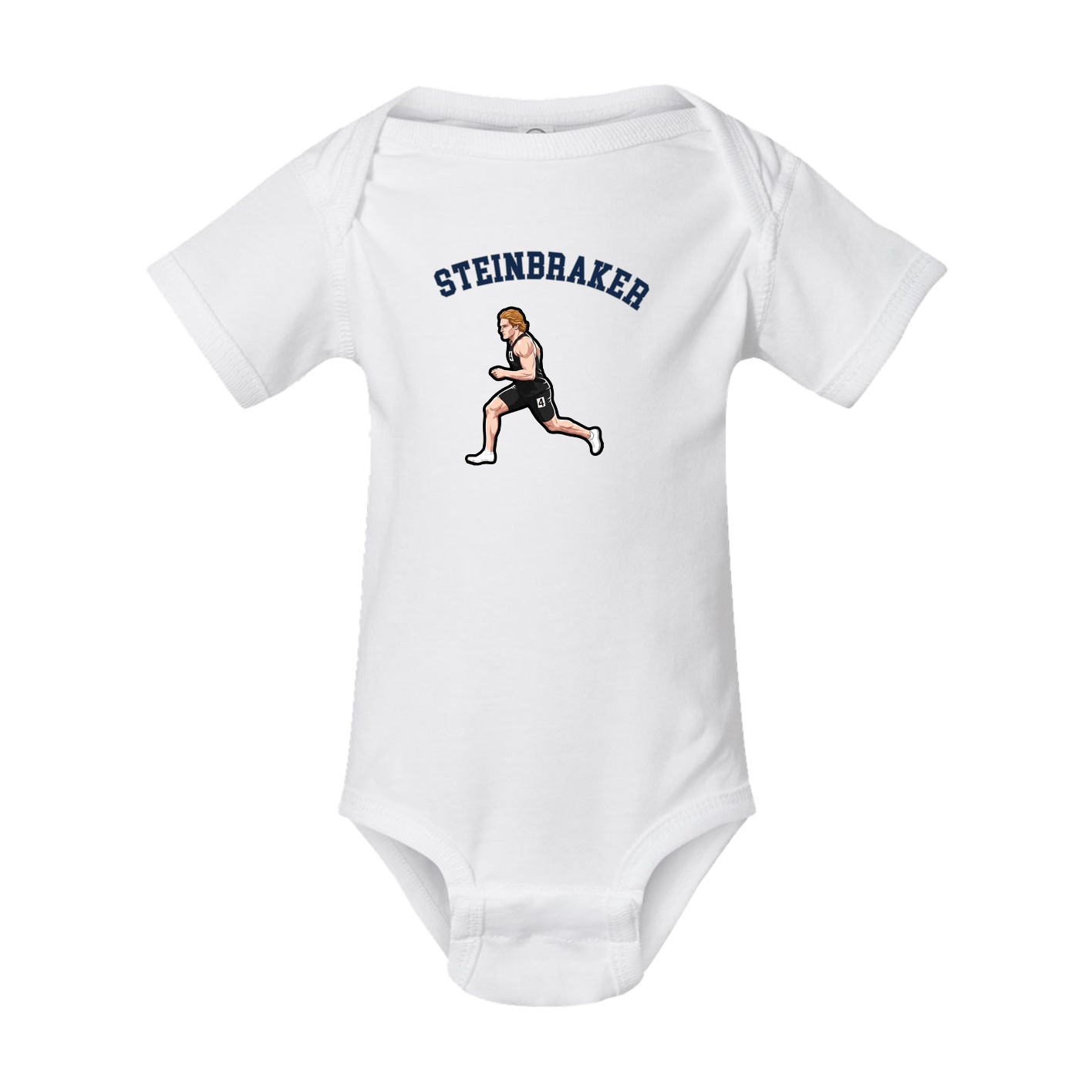 Baby Onesie — Shirsey Arch in White