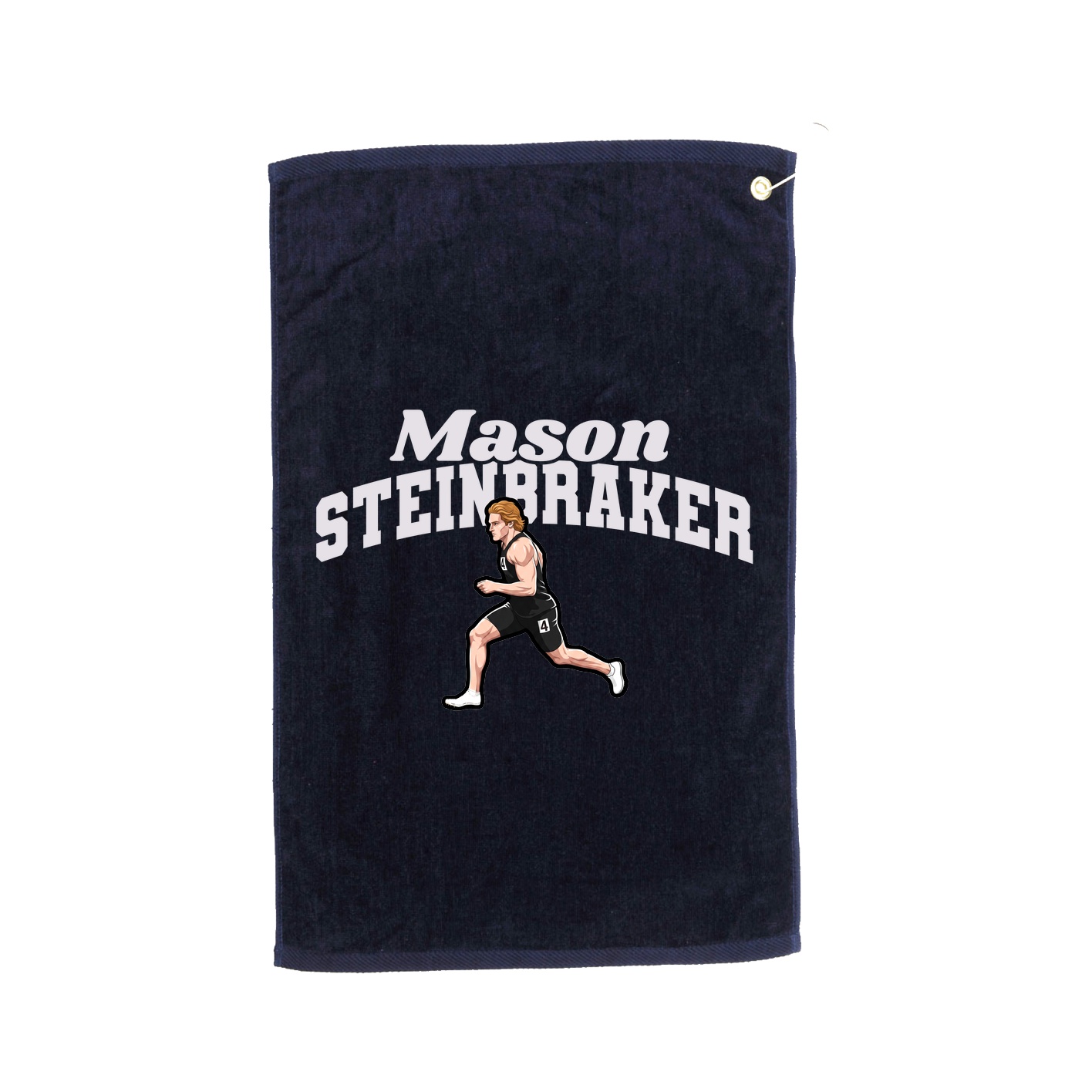 Golf Towel — Signature Arch in Navy