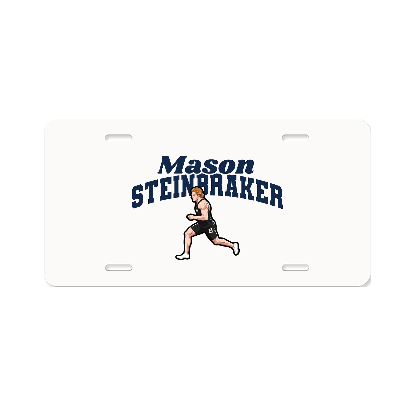 License Plate — Signature Arch in Classic