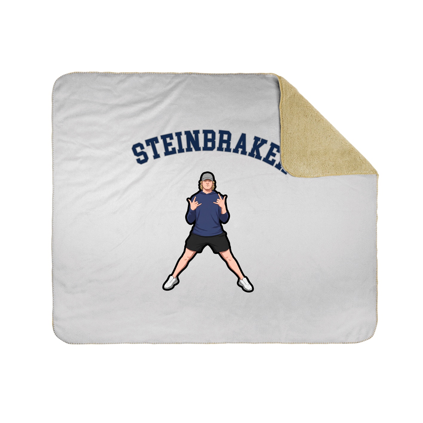 Throw Blanket — Shirsey Arch in White