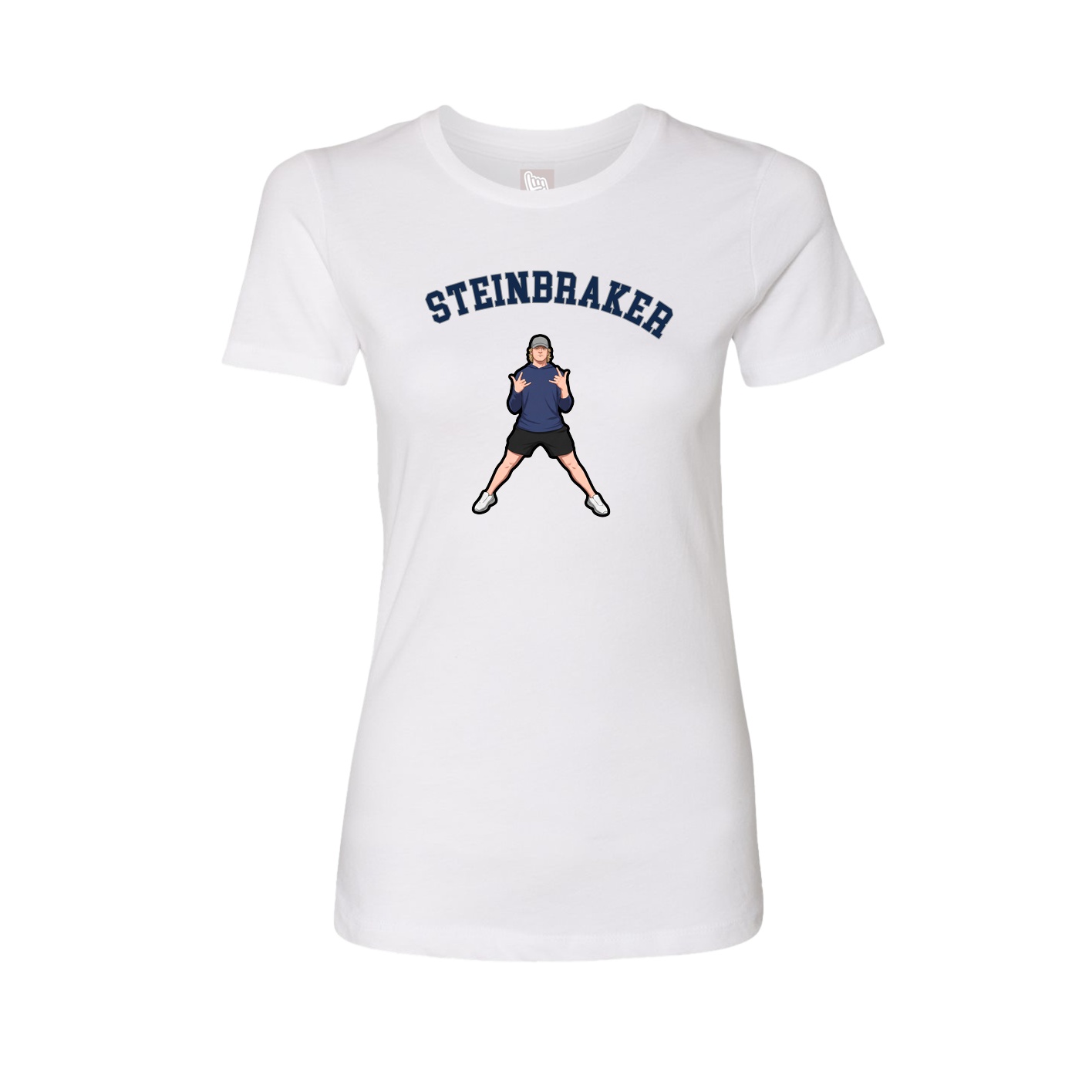 Womens Tee — Shirsey Arch in White
