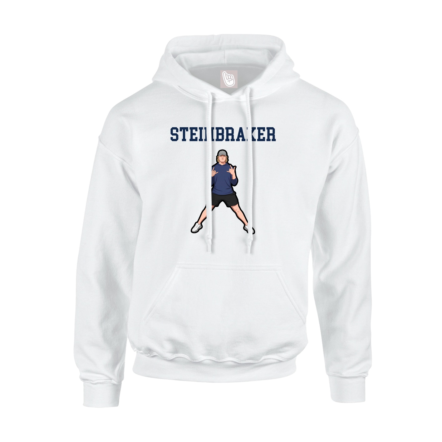 Hoodie — Shirsey in White