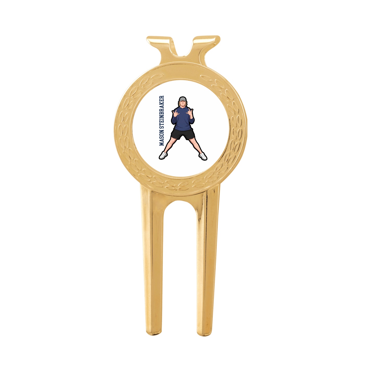 Divot Tool with Ball Marker — Name Vertical in Classic