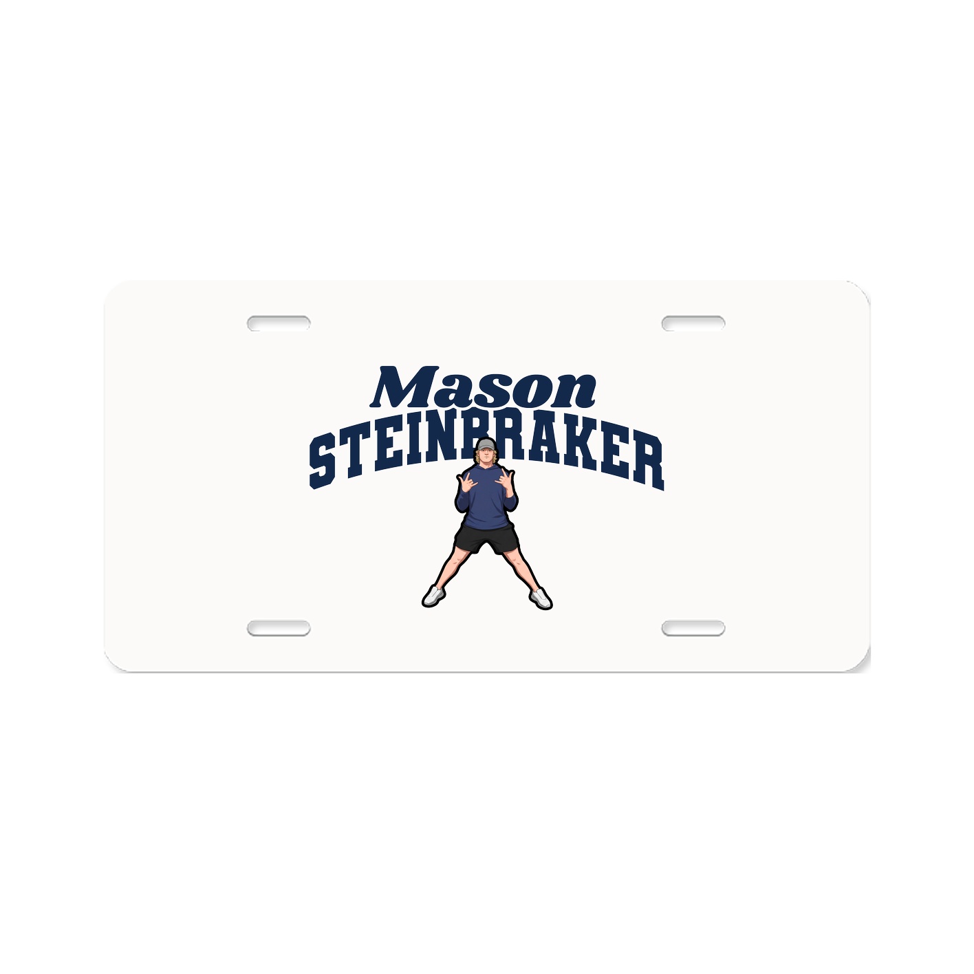 License Plate — Signature Arch in Classic