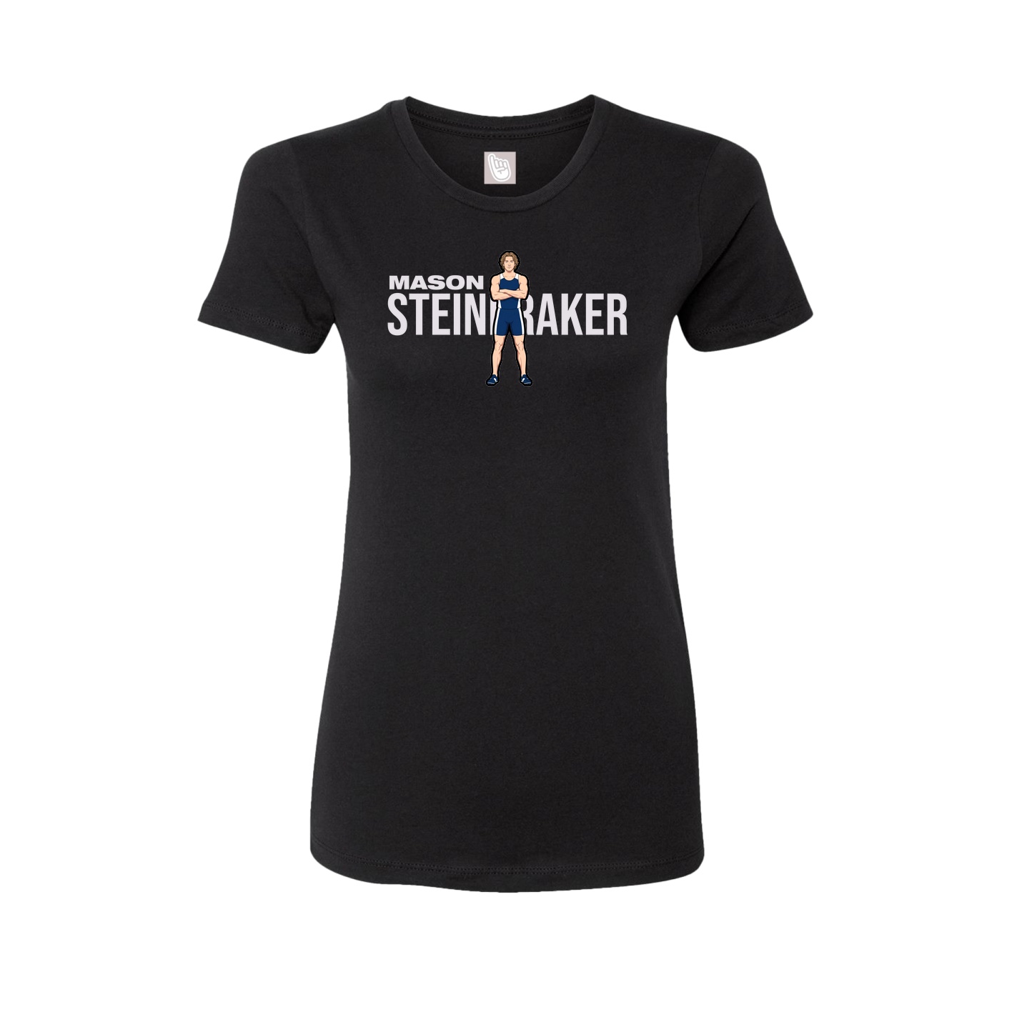 Womens Tee — Player Name in Black
