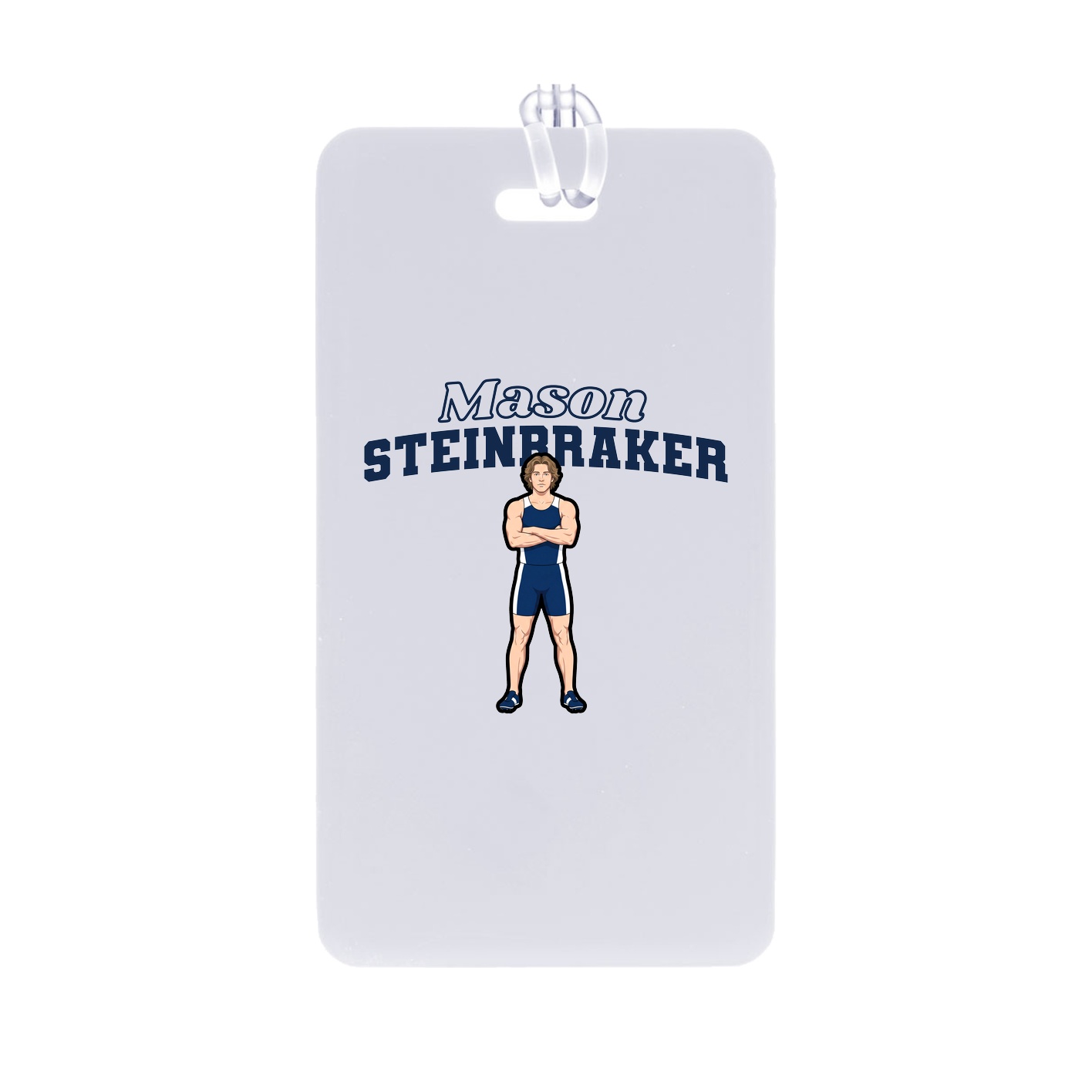 Bag Tag — Name Arch in Classic