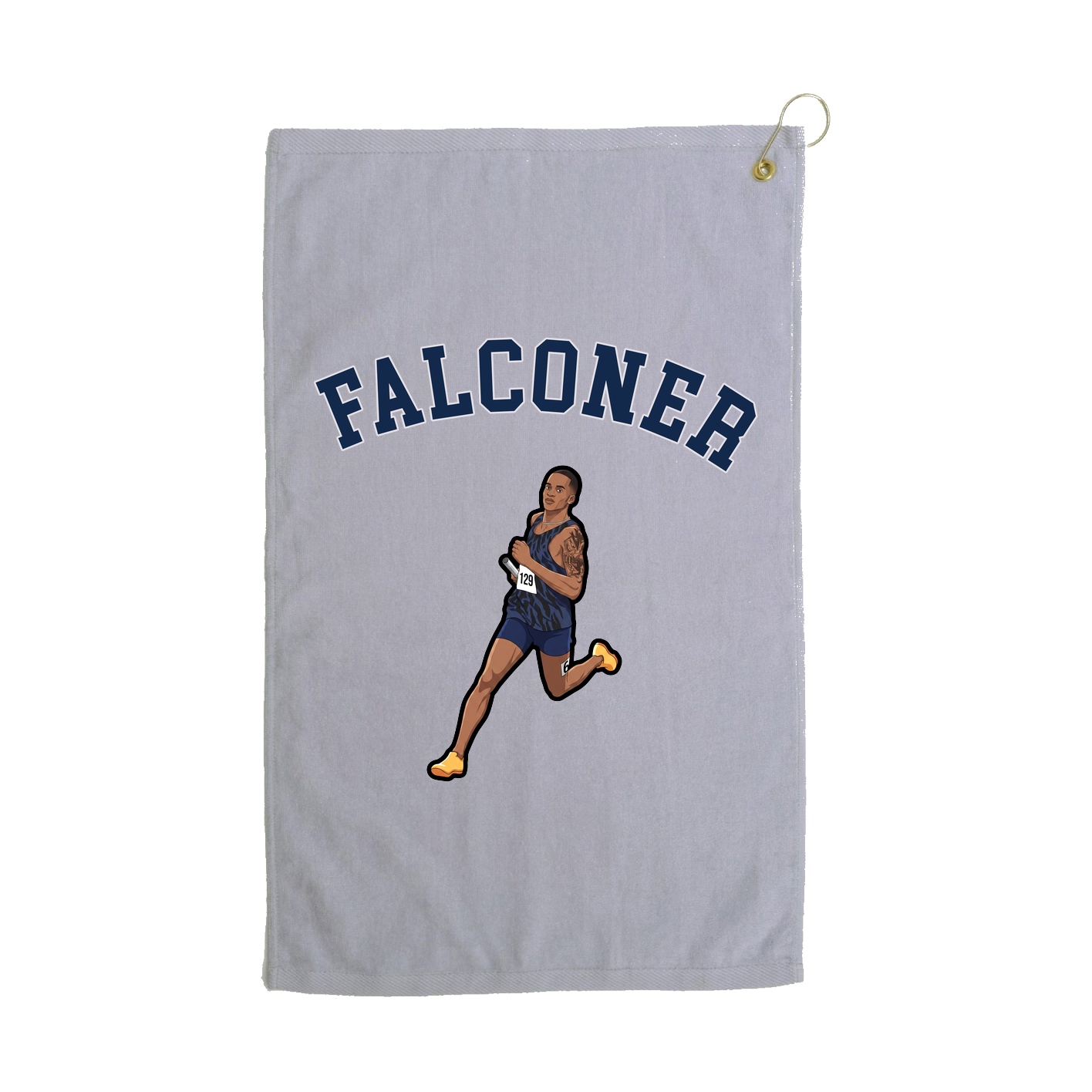 Golf Towel — Shirsey Arch in Grey