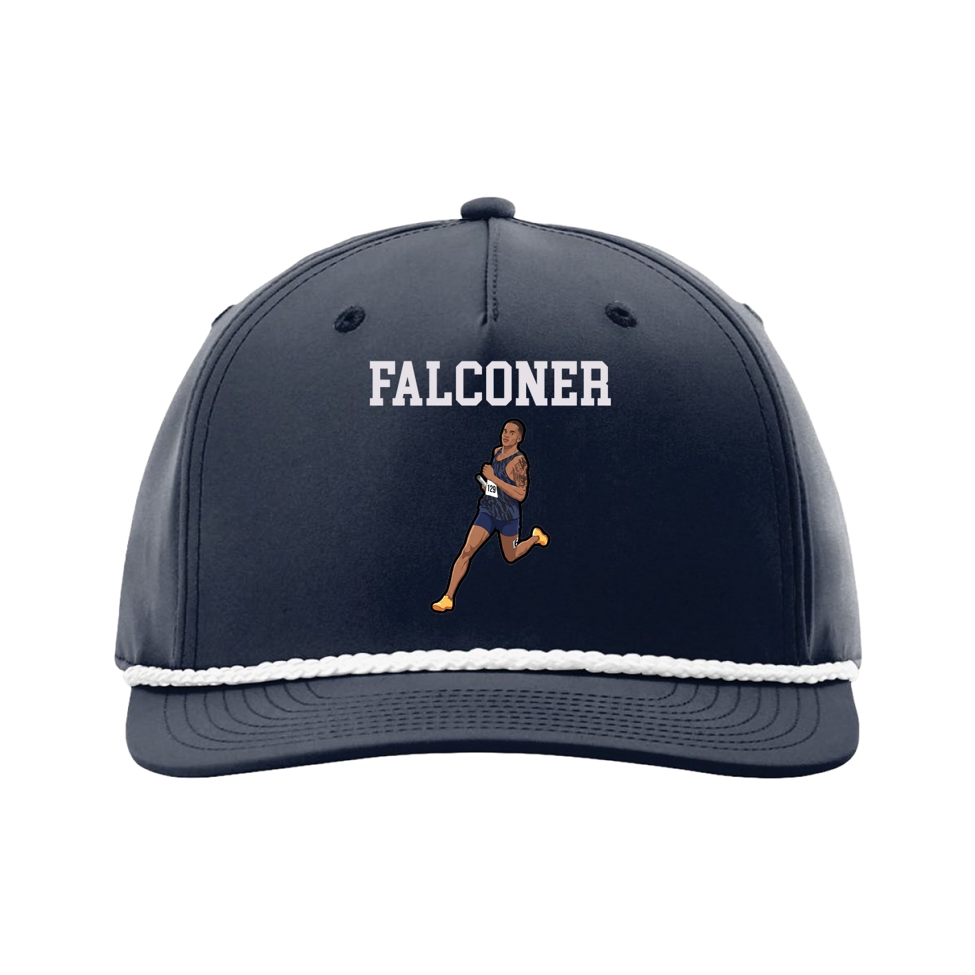 Five-Panel Classic Rope Cap — Shirsey in Navy