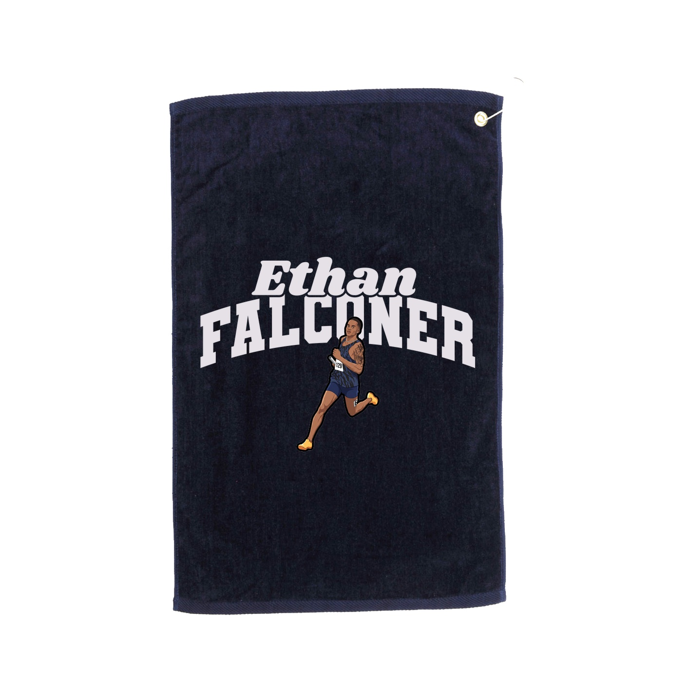 Golf Towel — Signature Arch in Navy
