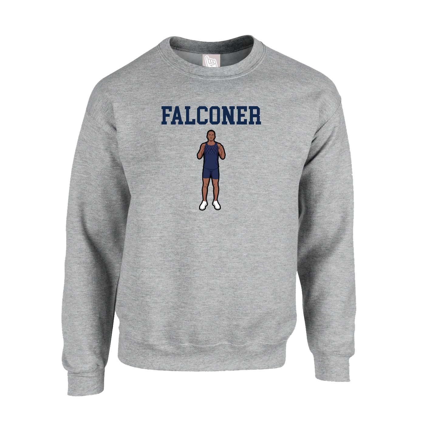 Fleece Crew — Shirsey in Grey