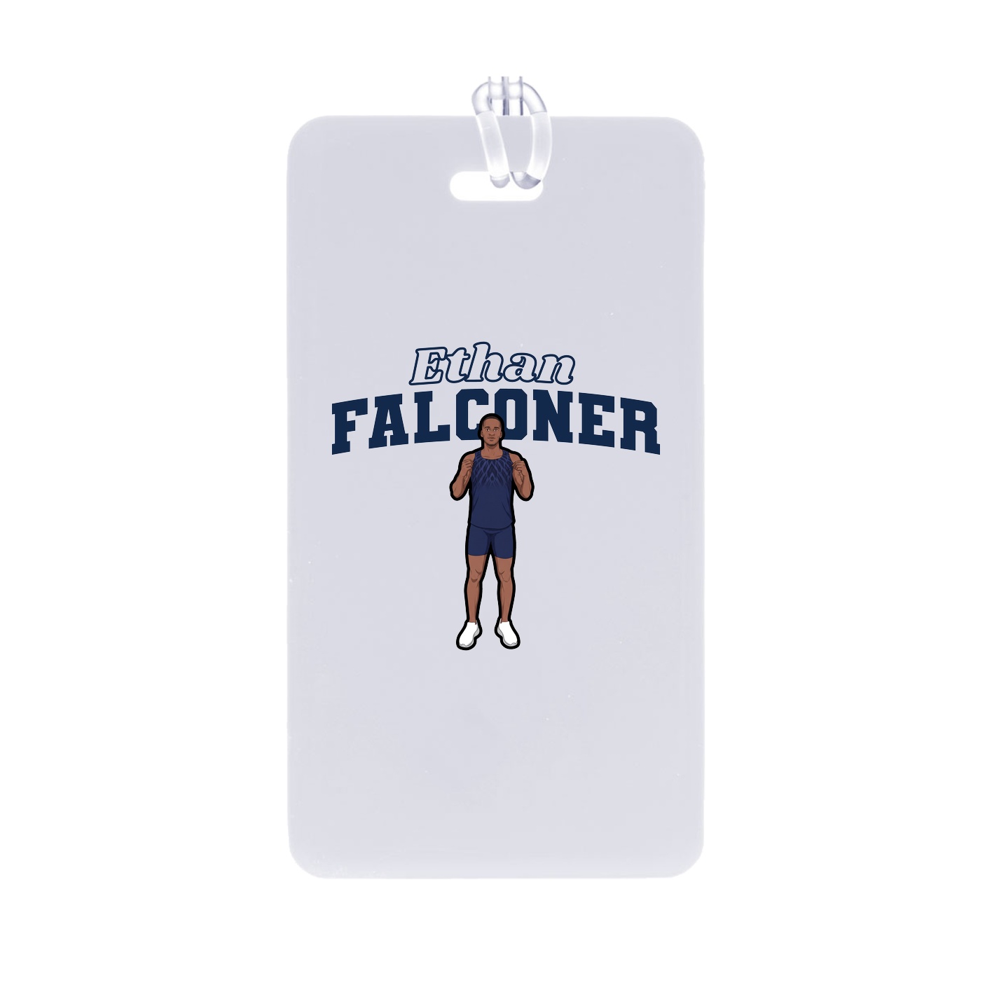 Bag Tag — Name Arch in Classic