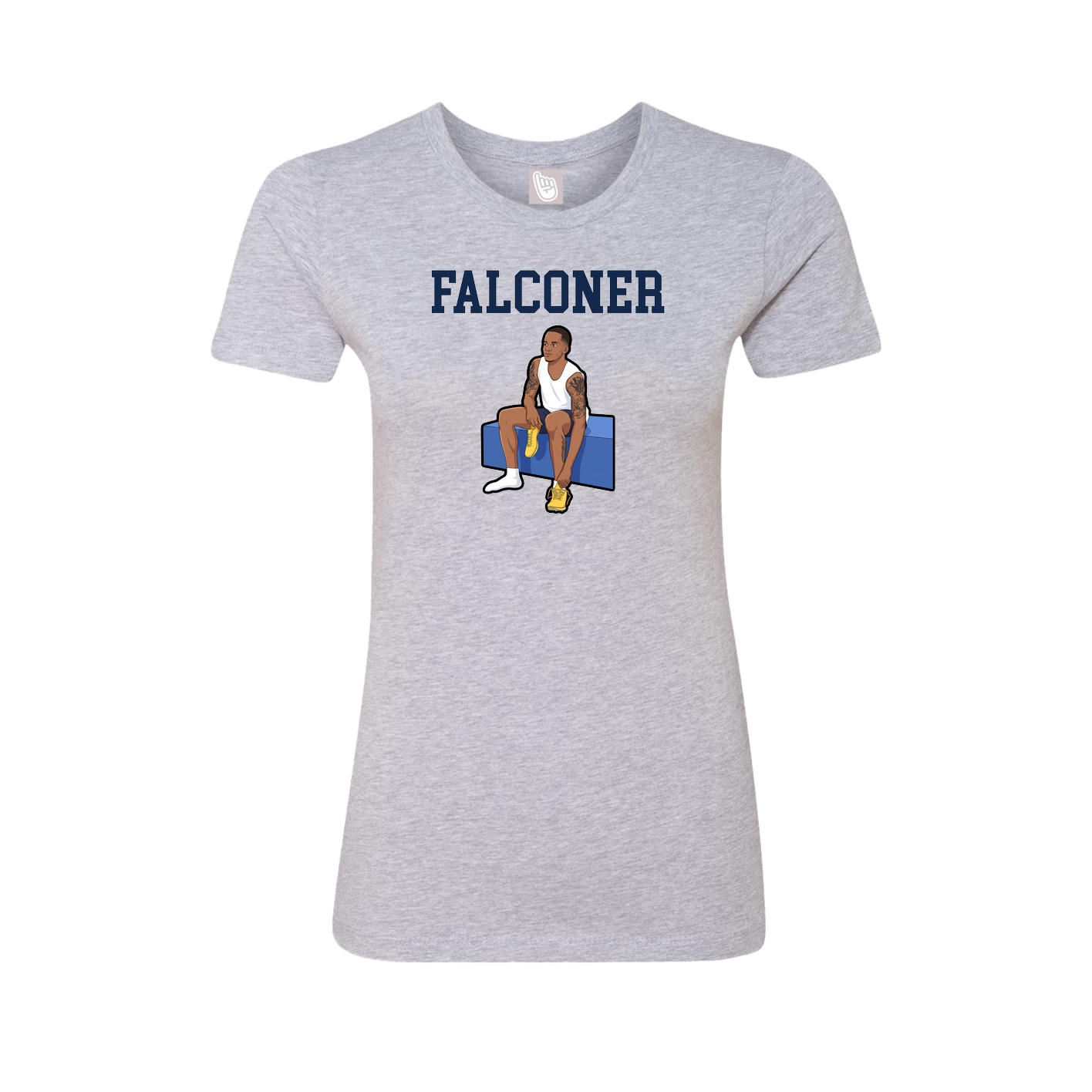 Fitted Women's Tee — Shirsey in Grey