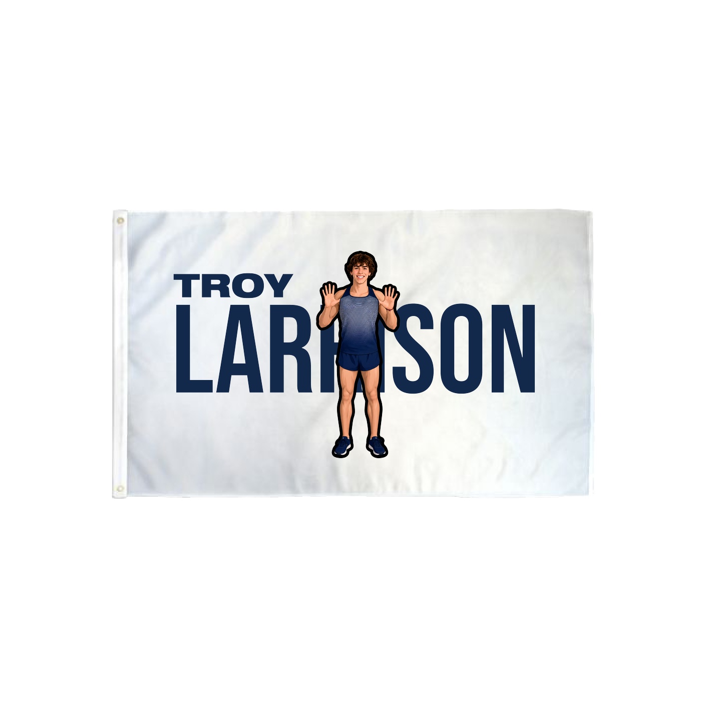 3x5 Flag — Player Name in Classic