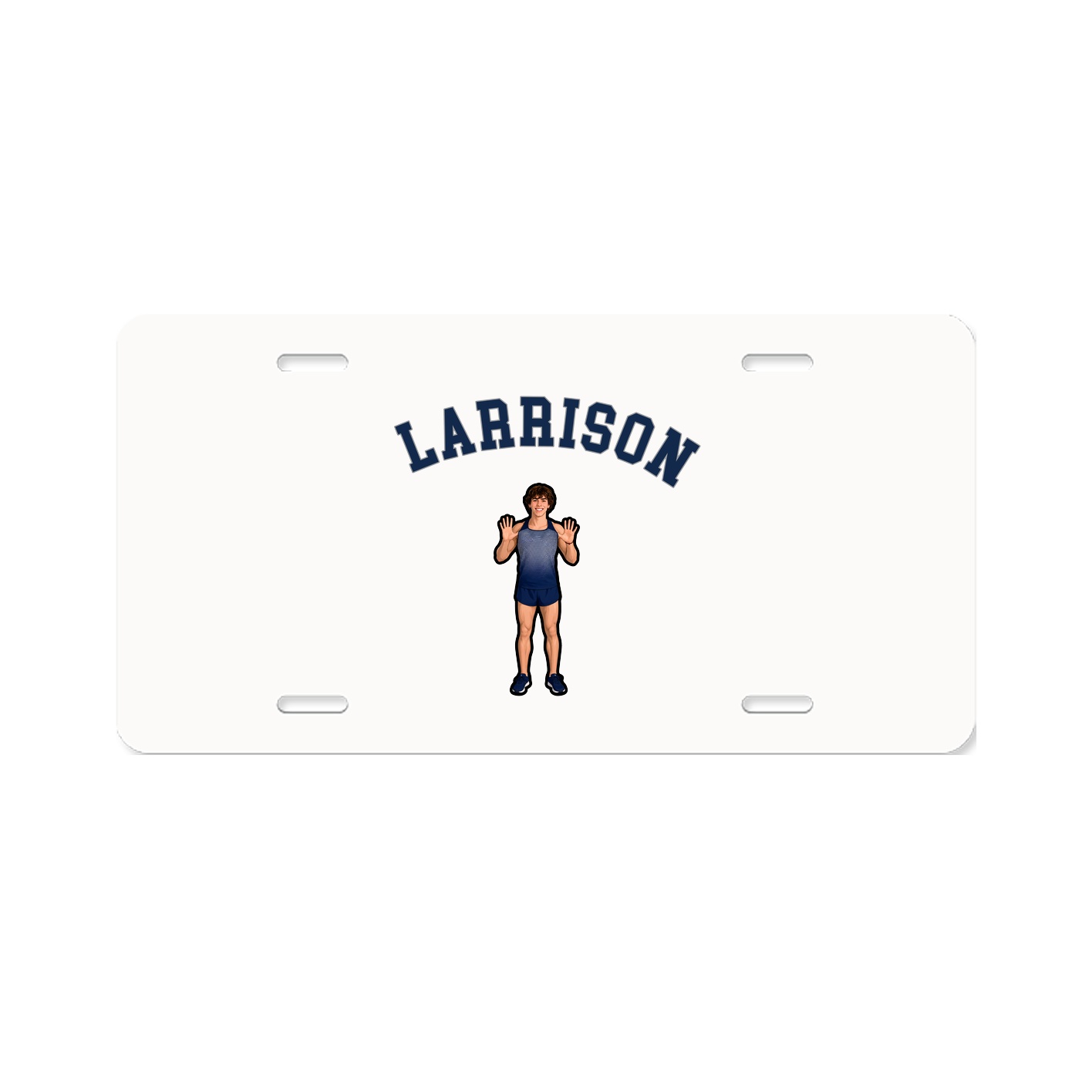 License Plate — Shirsey Arch in Classic