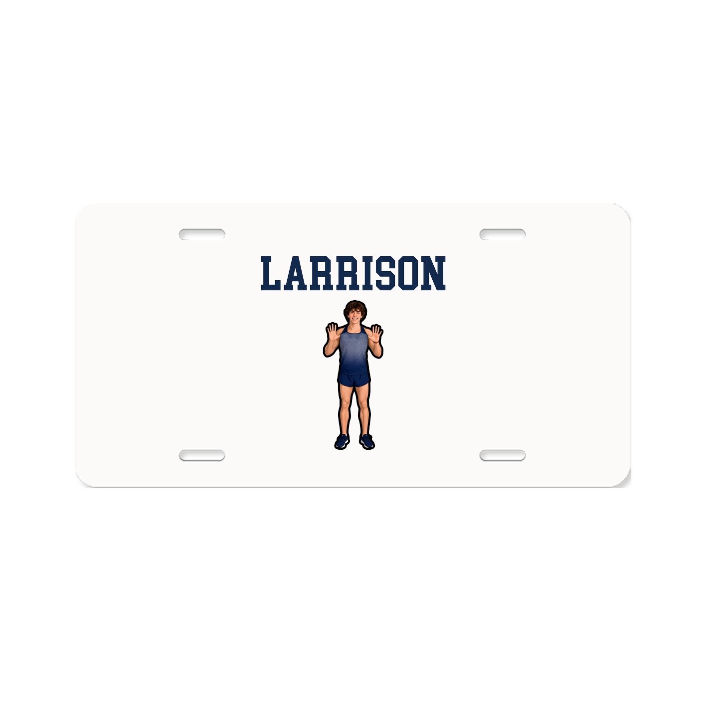 License Plate — Shirsey in Classic
