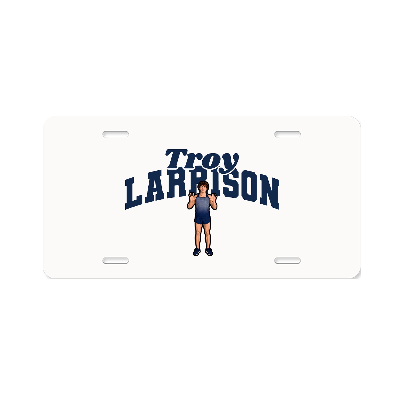 License Plate — Signature Arch in Classic