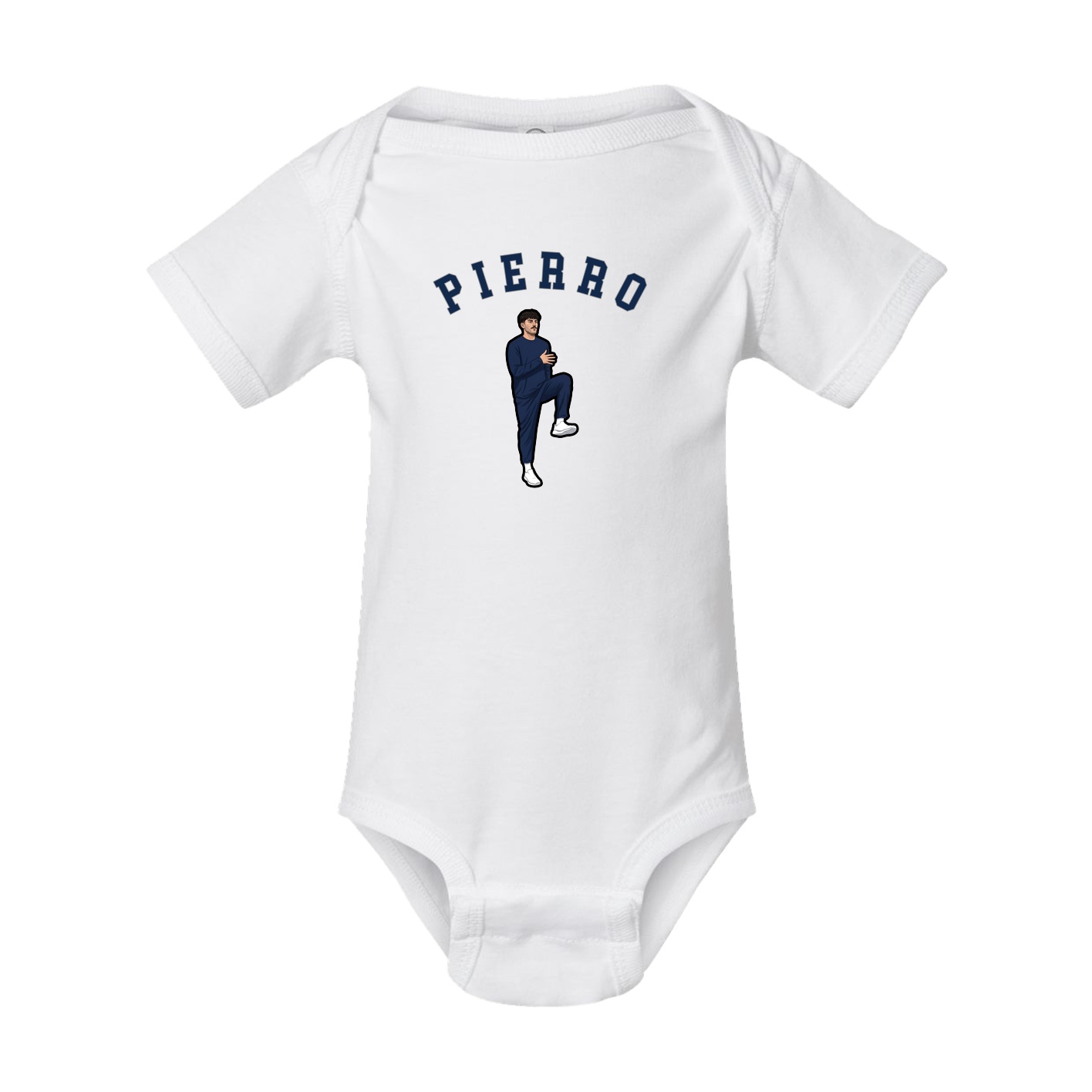 Baby Onesie — Shirsey Arch in White