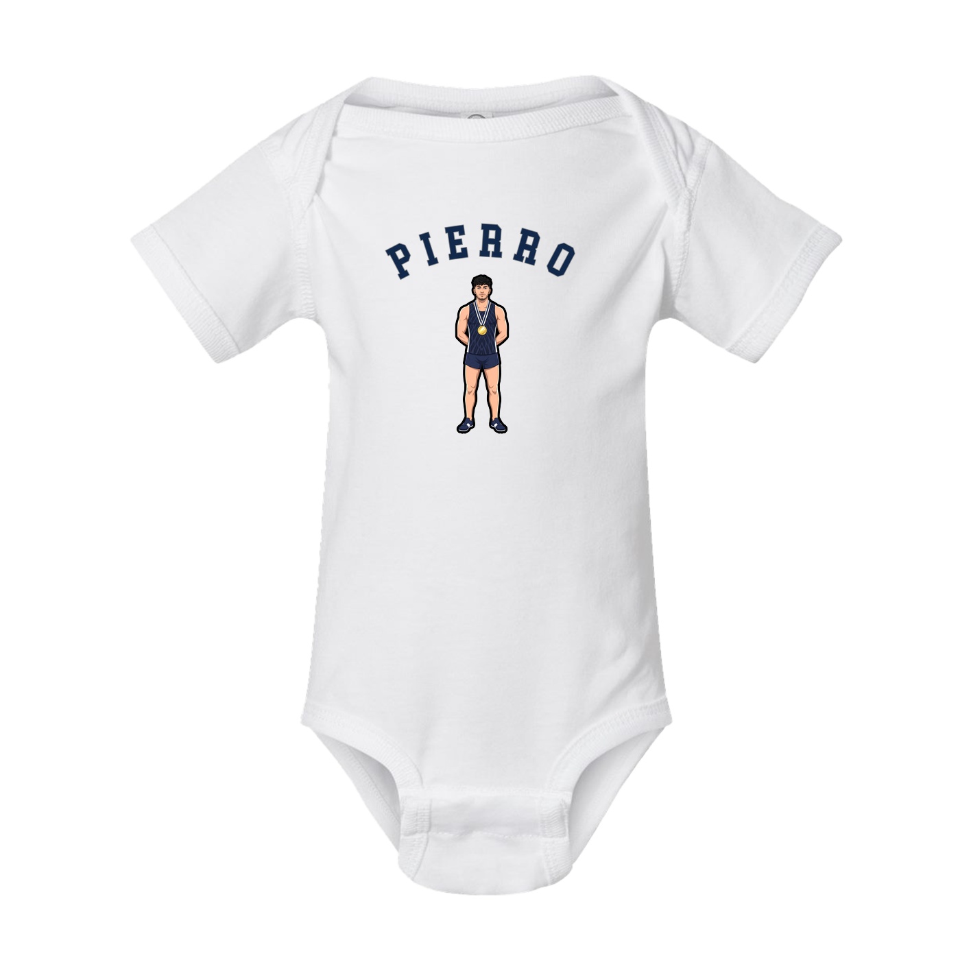 Baby Onesie — Shirsey Arch in White