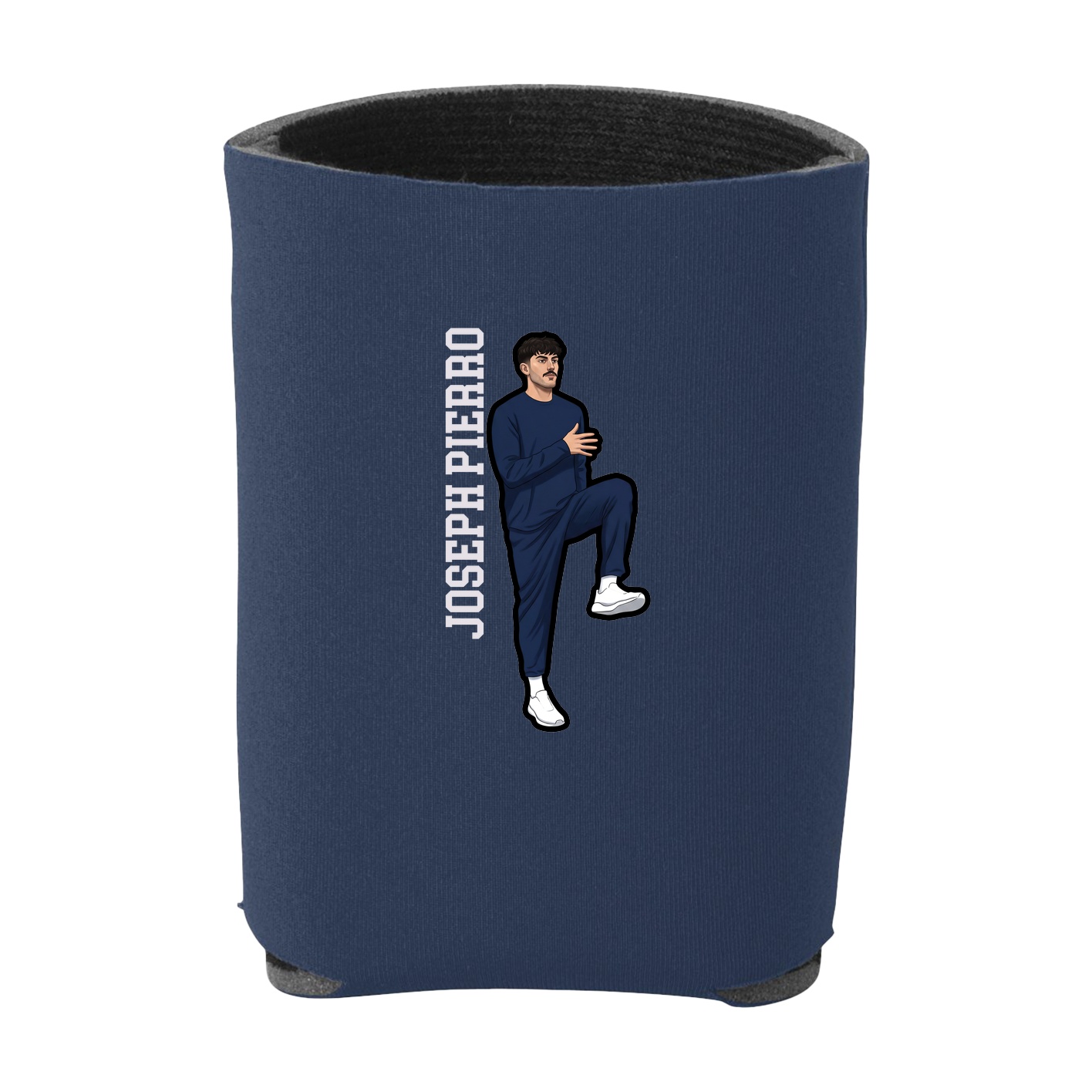 Can Holder — Name Vertical in Navy