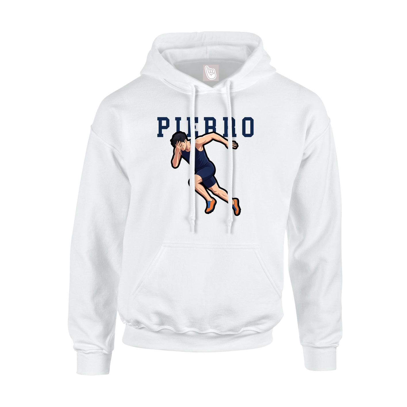 Hoodie — Shirsey in White