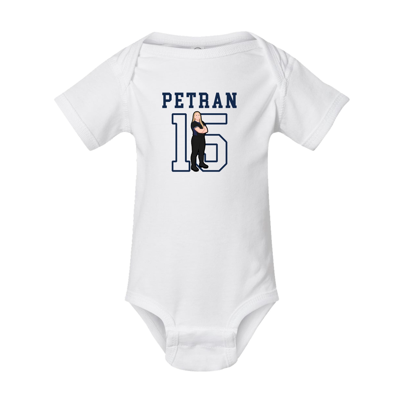 Baby Onesie — Shirsey in White
