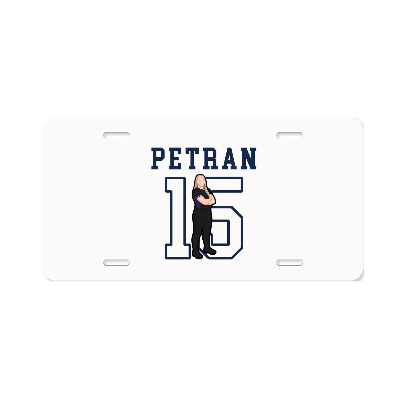 License Plate — Shirsey in Classic