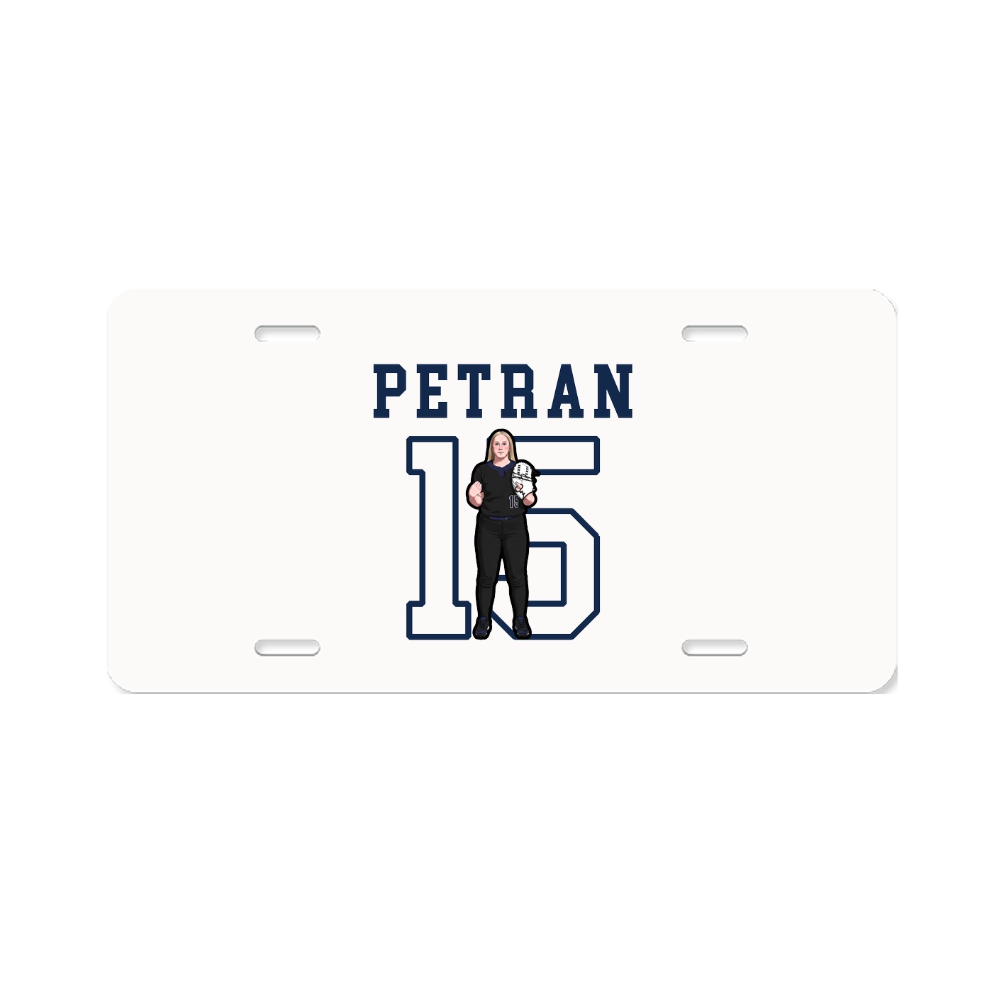 License Plate — Shirsey in Classic