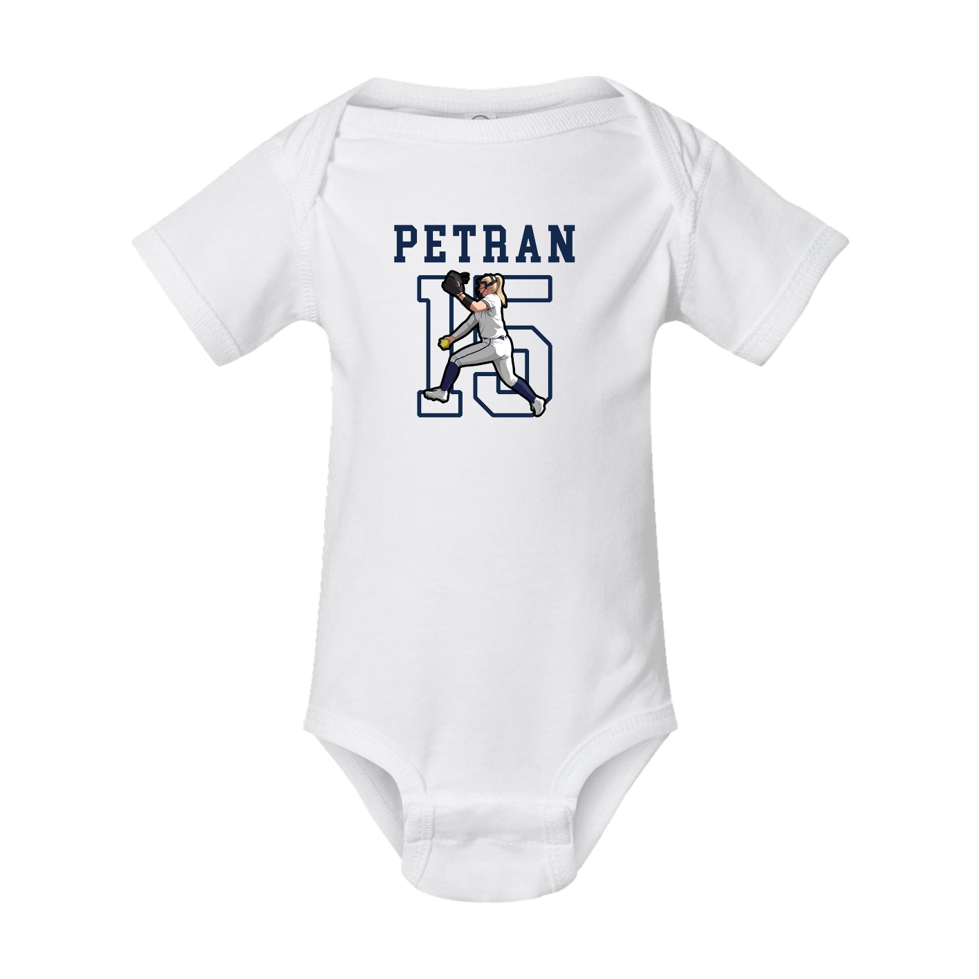 Baby Onesie — Shirsey in White