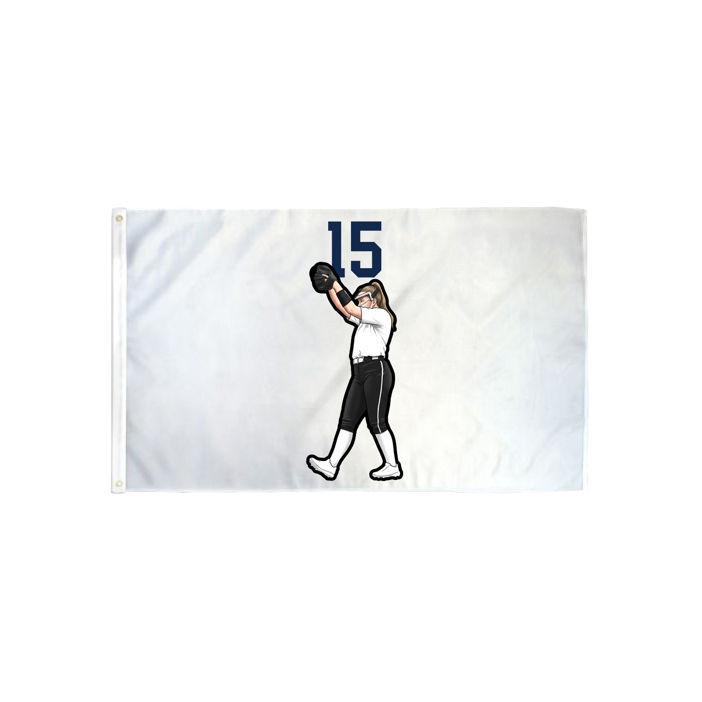 3x5 Flag — Number Top in Classic