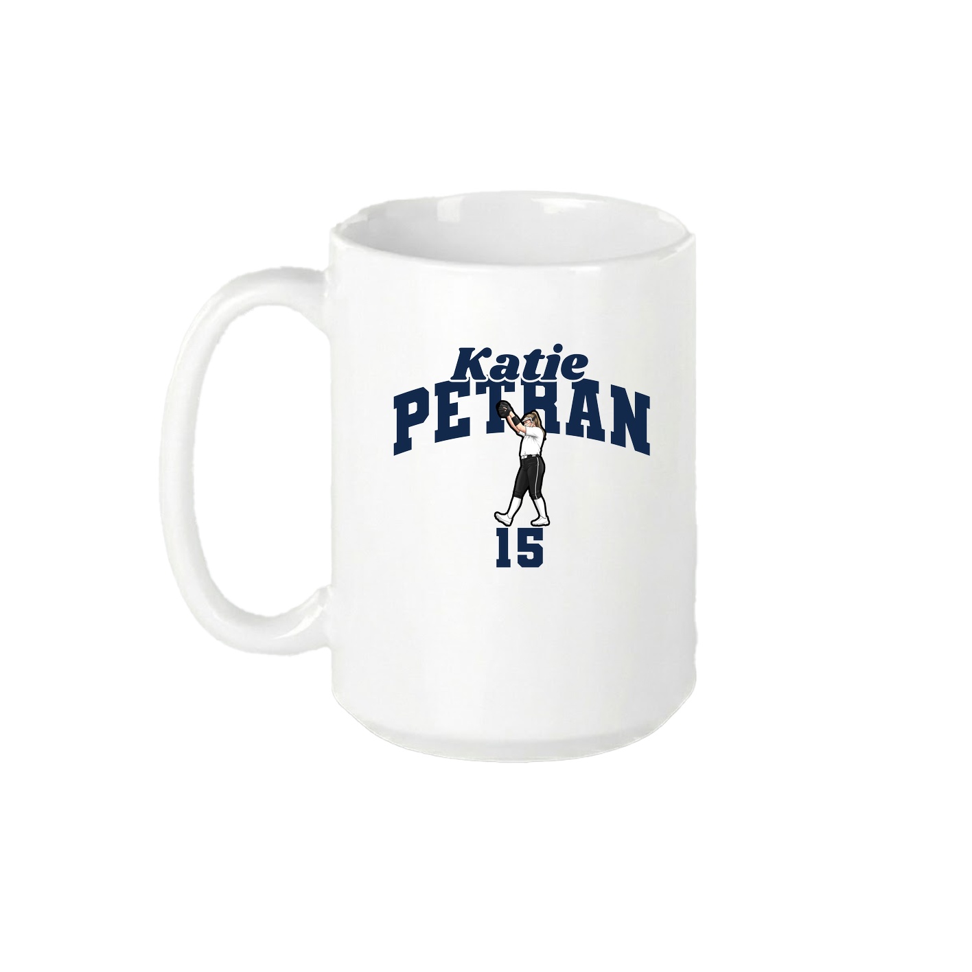 15oz Coffee Mug — Signature Arch in White