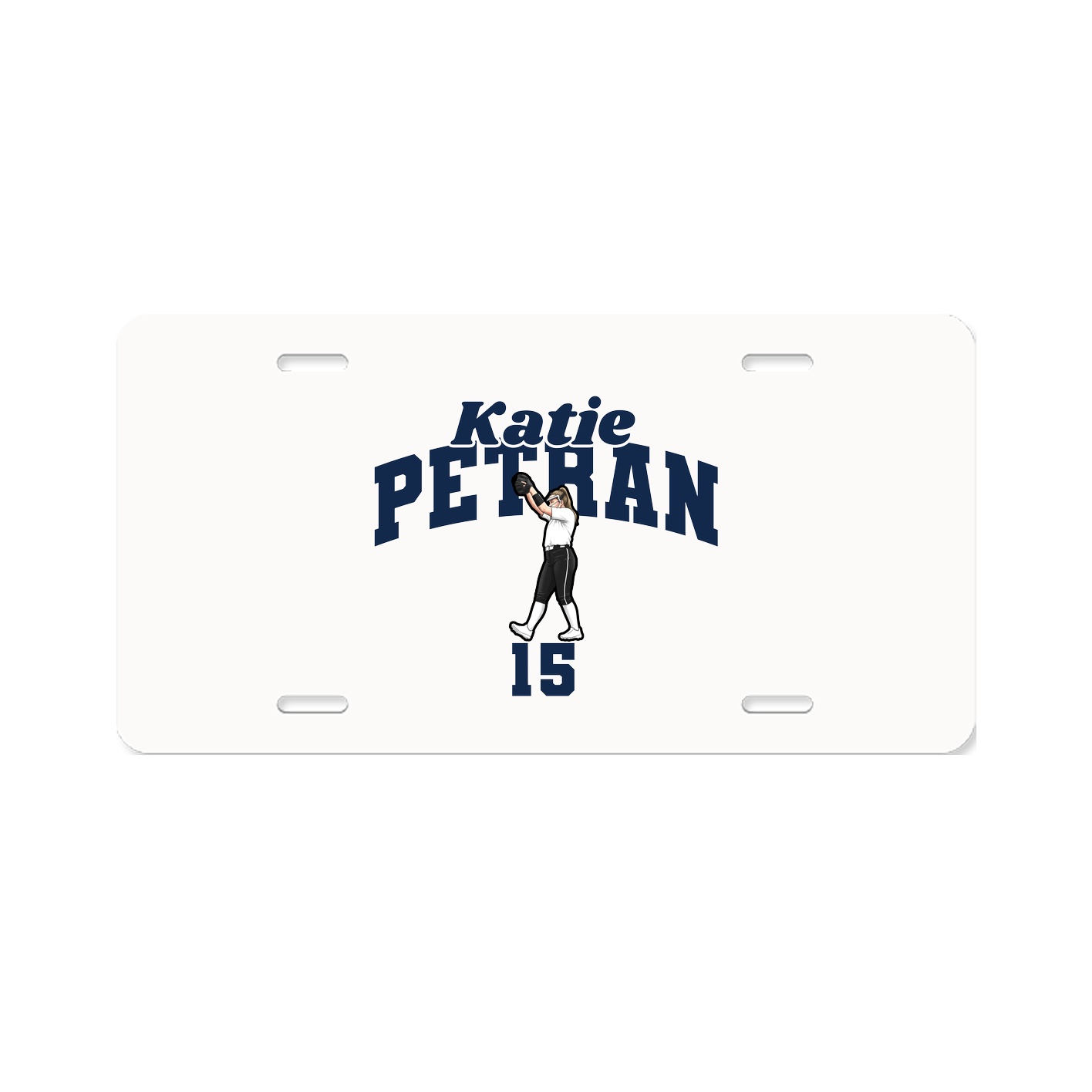 License Plate — Signature Arch in Classic