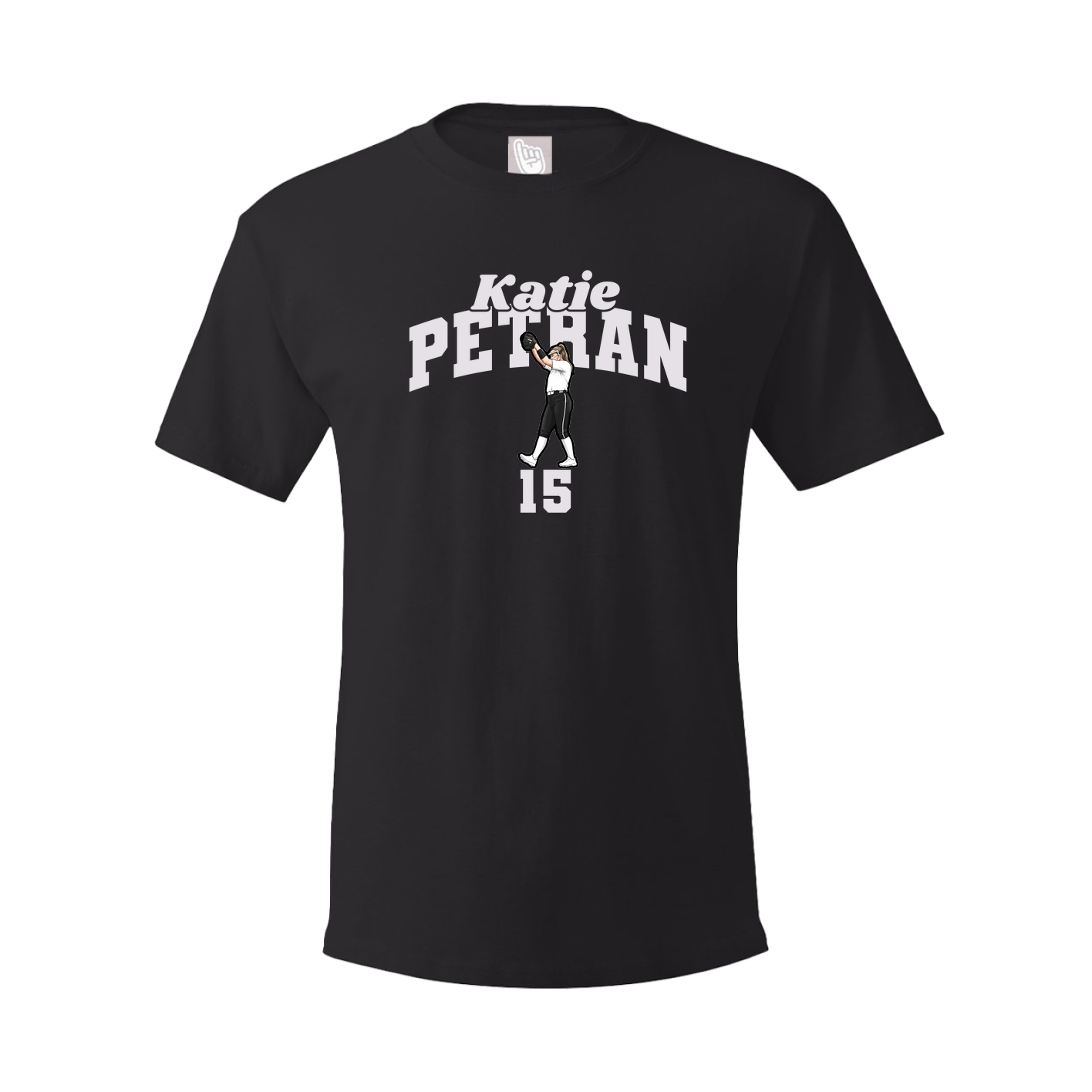 Youth Tee — Signature Arch in Black